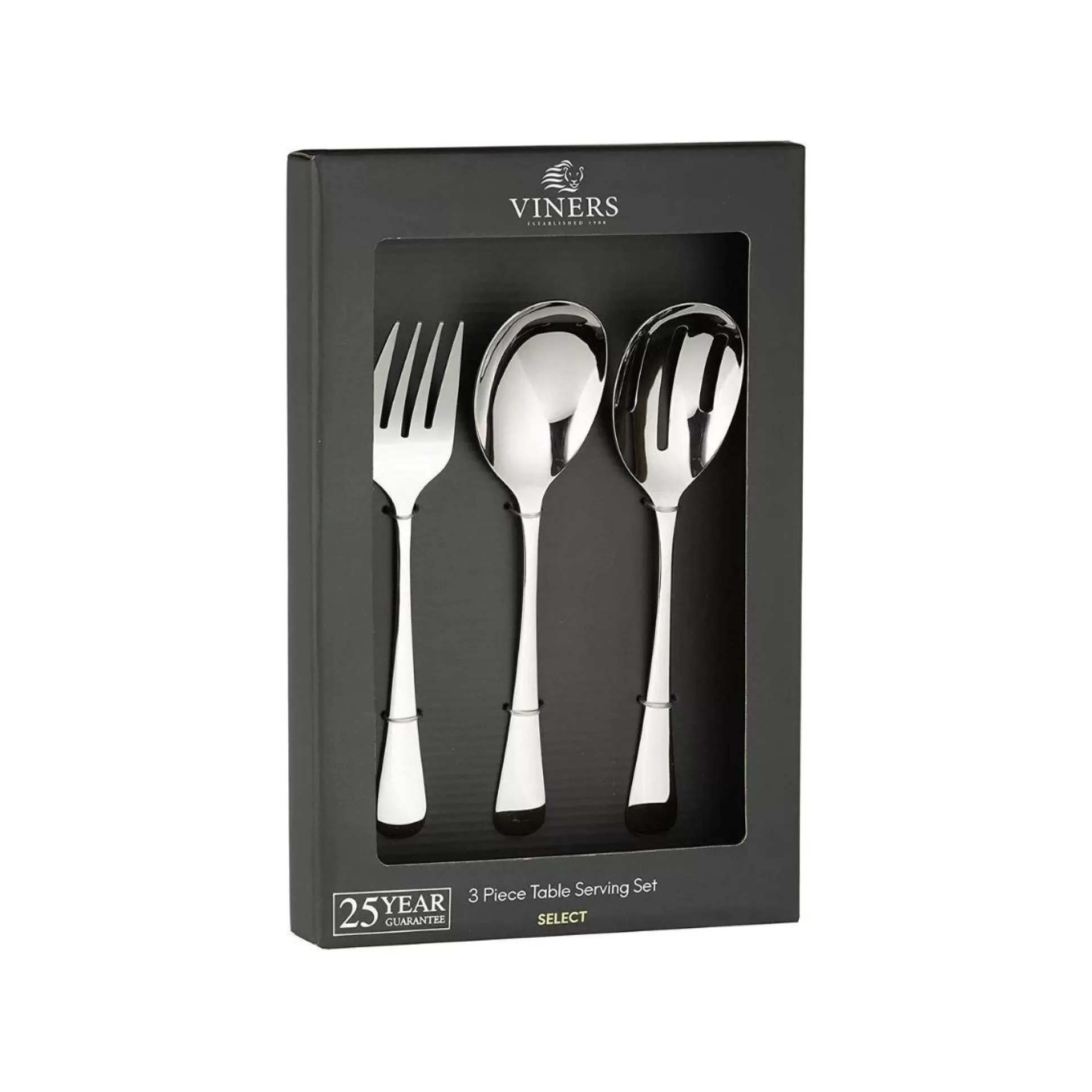 - Cutlery Sets>Meadows and Byrne 3 Piece Table Serving Set Giftbox