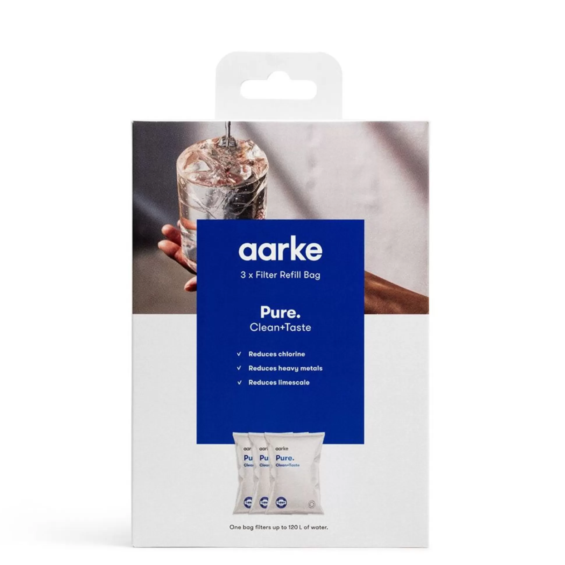 Glassware&Wine Glasses>Meadows and Byrne Aarke Filter Refill 3-Pack - Pure