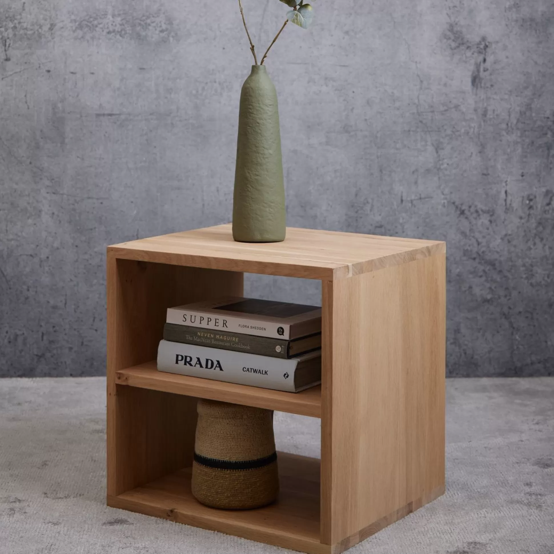 Ottomans&Footstools>Meadows and Byrne Ace Natural Oak Cube - Large