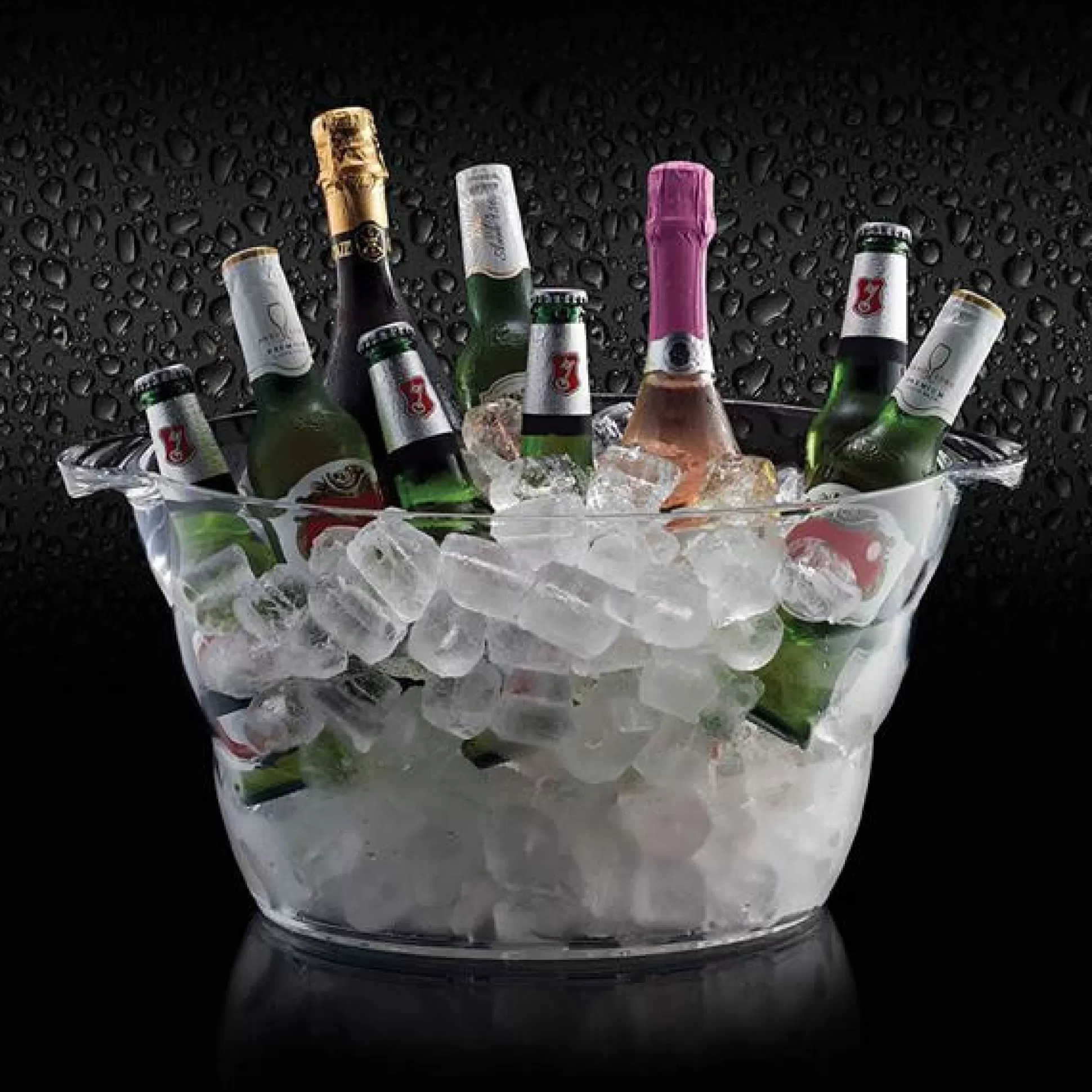 Pizza Ovens & Bbq>Meadows and Byrne Acrylic Large Oval Drinks Pail