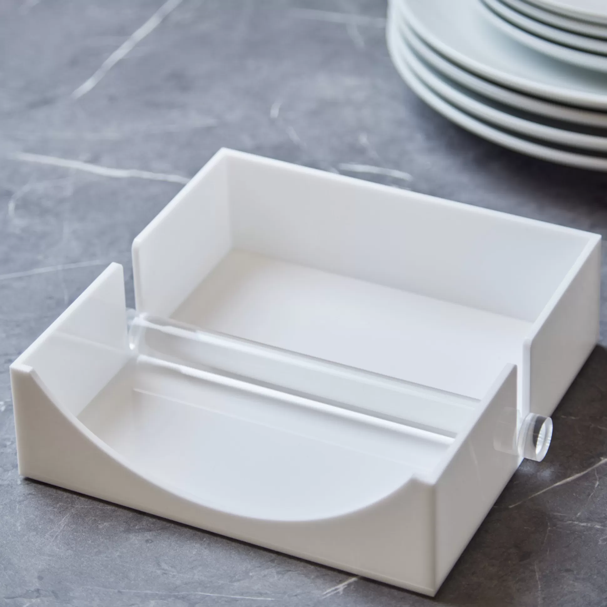 Table Linen>Meadows and Byrne Acrylic Napkin Holder