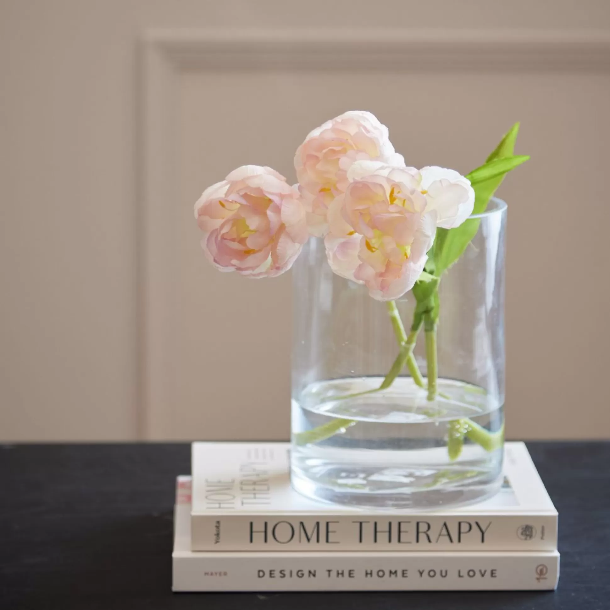 Candle Holders>Meadows and Byrne Aida Cylinder Glass Clear Vase