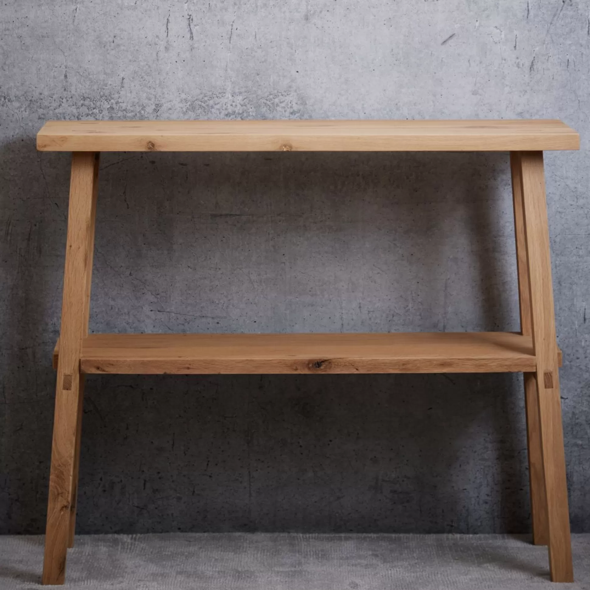 - Console Tables>Meadows and Byrne Anderson Natural Oak Console Table