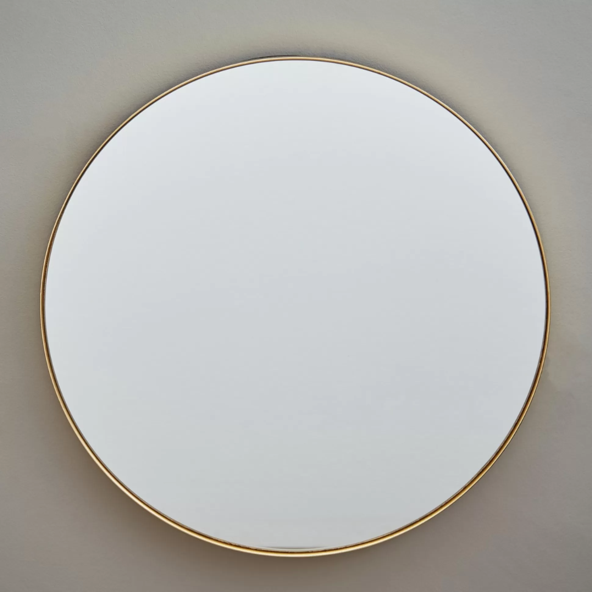 Mirrors>Meadows and Byrne Arden Round Mirror Gold