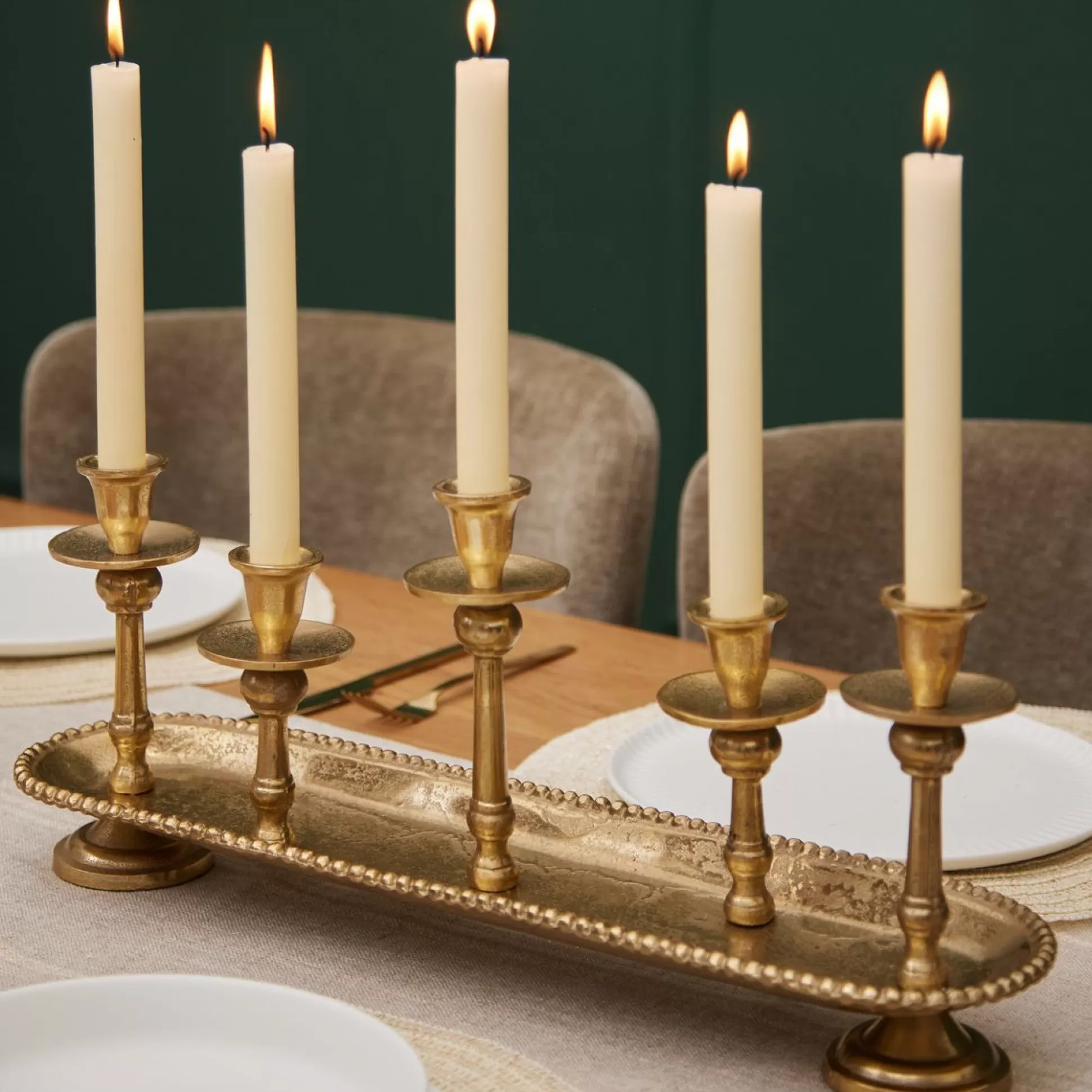 Candle Holders>Meadows and Byrne Austin Candle Tray