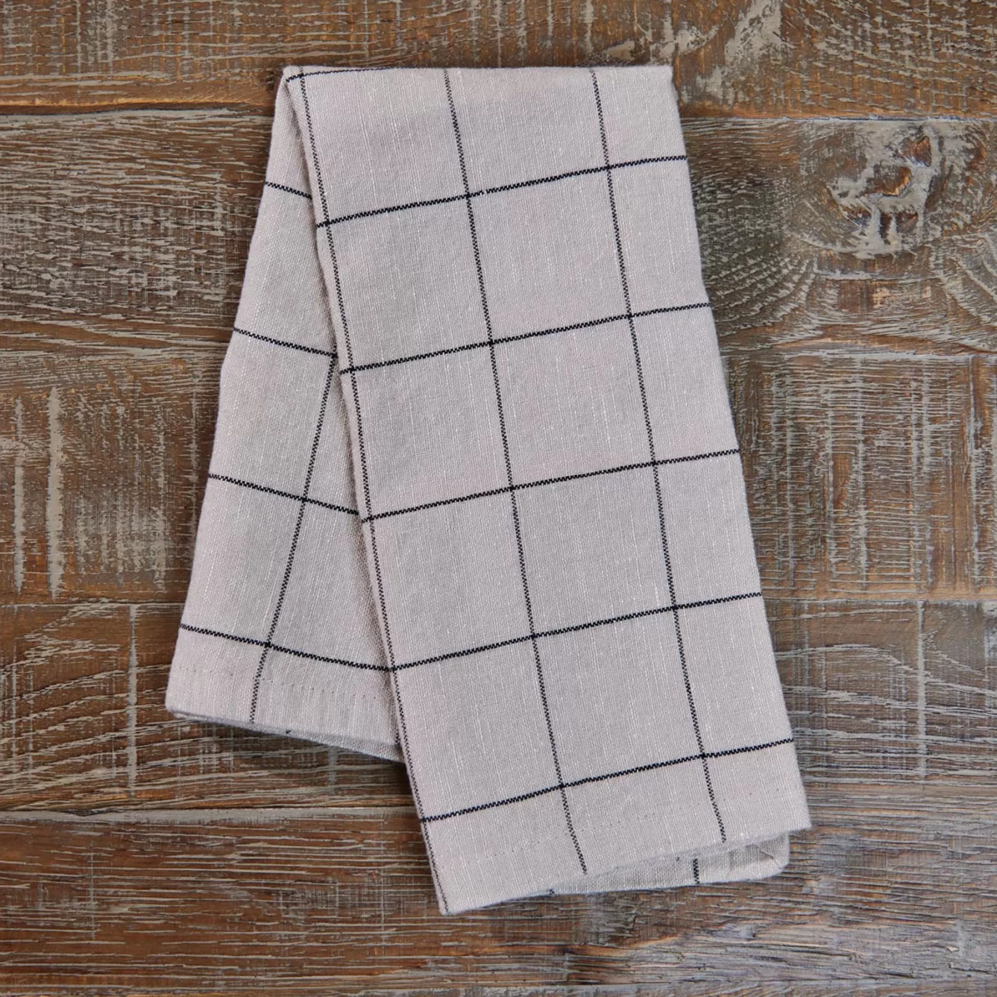 Table Linen>Meadows and Byrne Beige Chambray Linen Napkin - Set Of 4