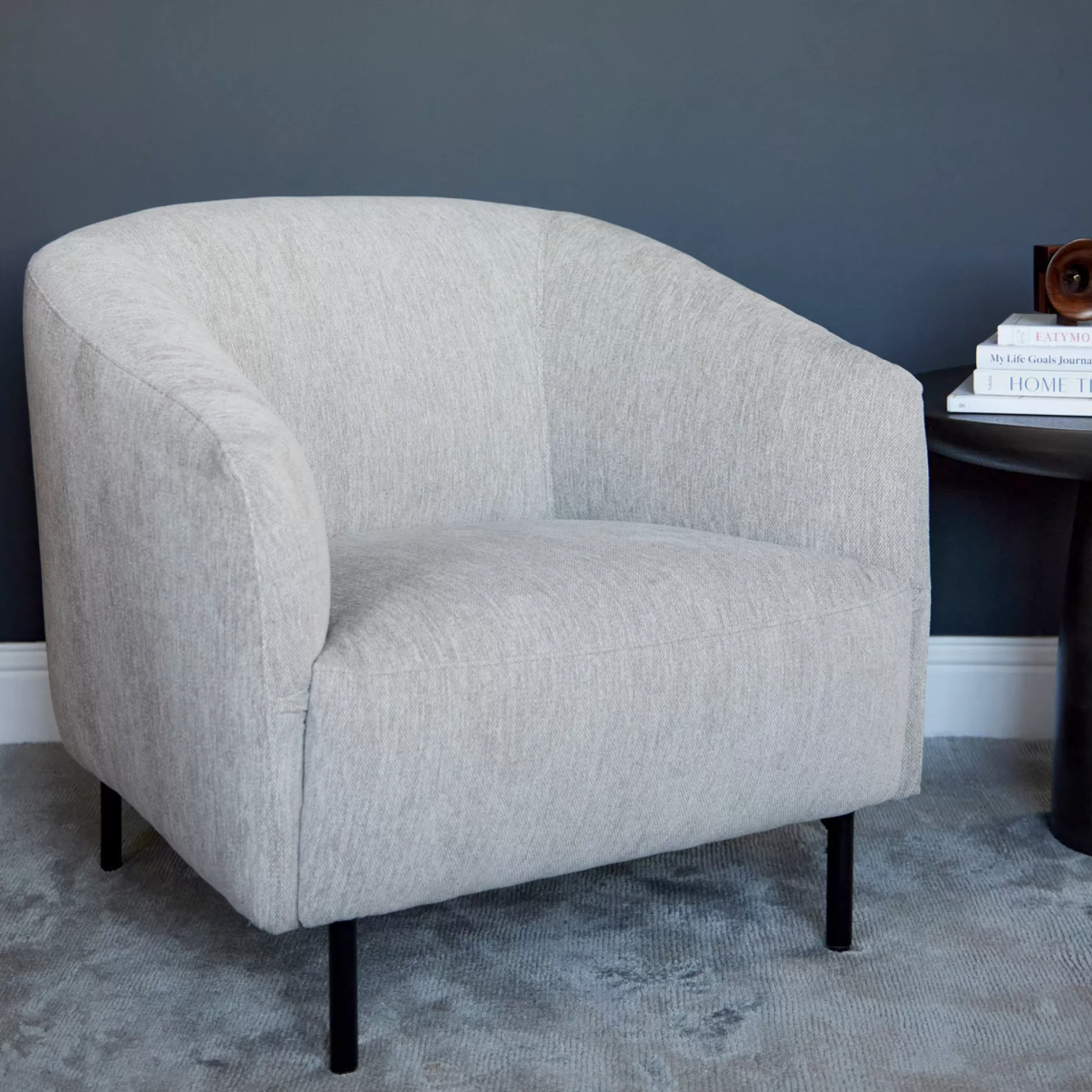 Armchairs>Meadows and Byrne Beige Dalton Club Chair
