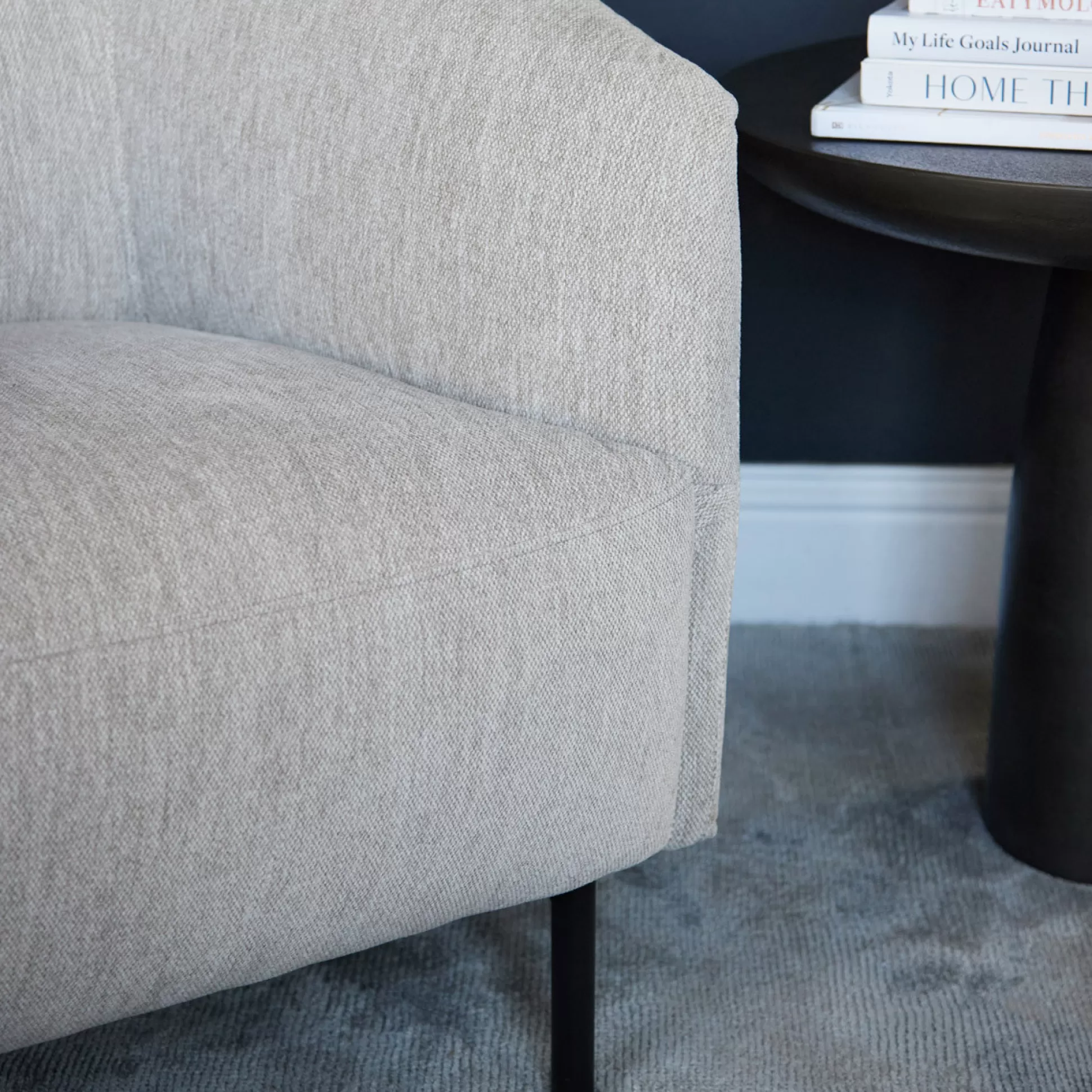 Armchairs>Meadows and Byrne Beige Dalton Club Chair