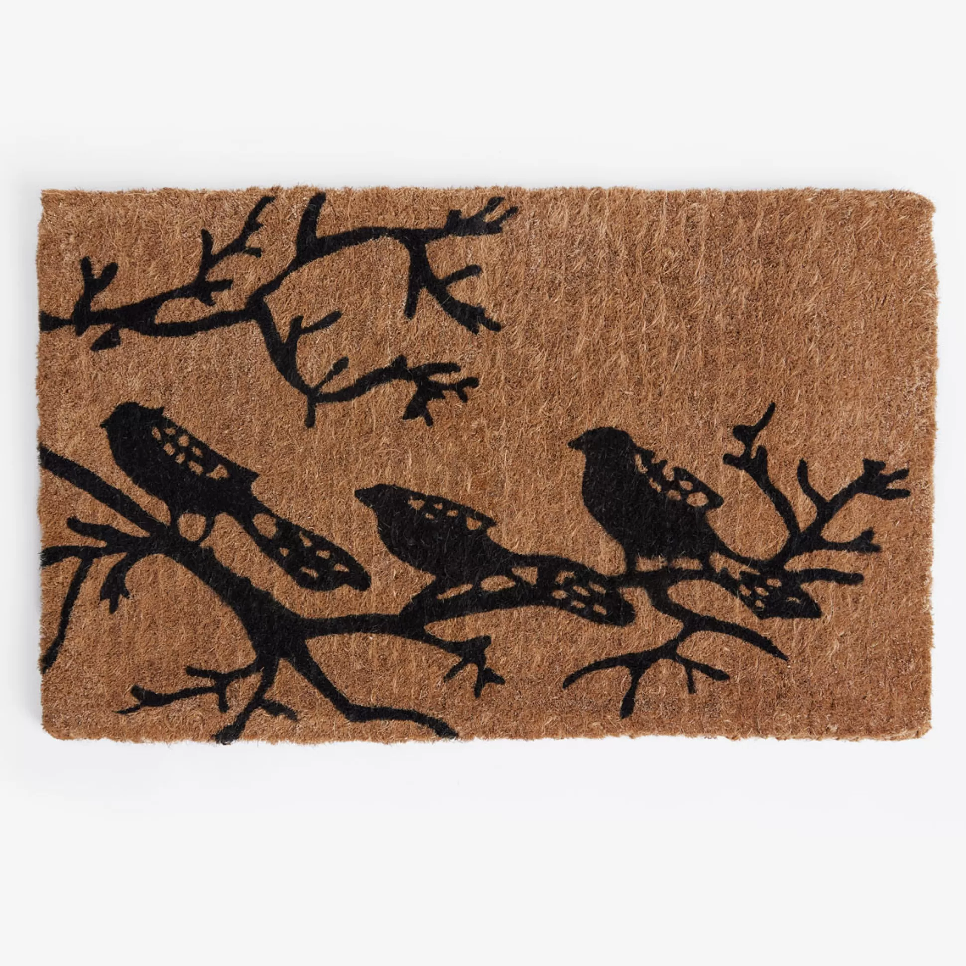 Rugs & Door Mats>Meadows and Byrne Birds On Brambles Mat