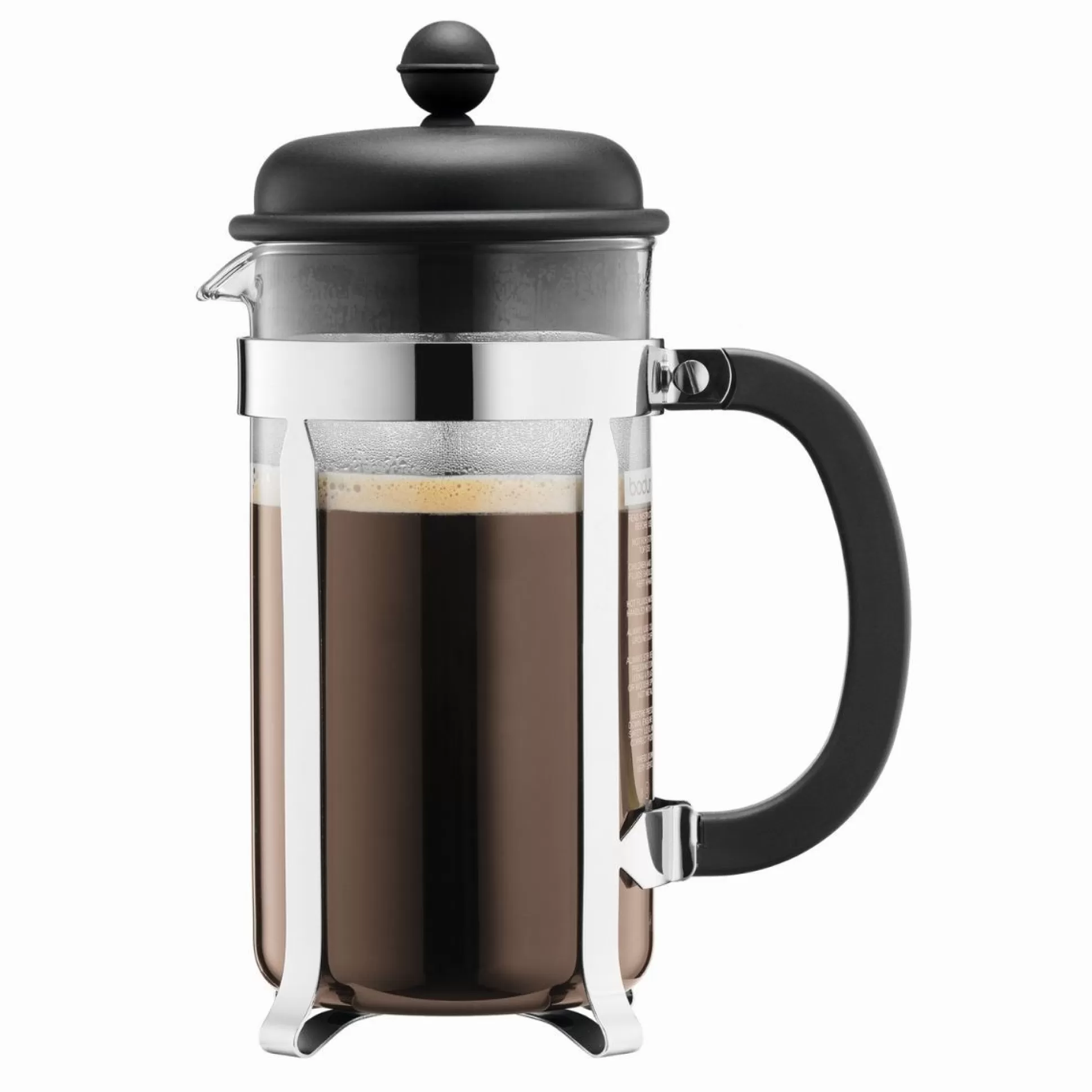 Coffee Machines & Accessories>Meadows and Byrne Bodum 8 Cup Caffettiera - Black
