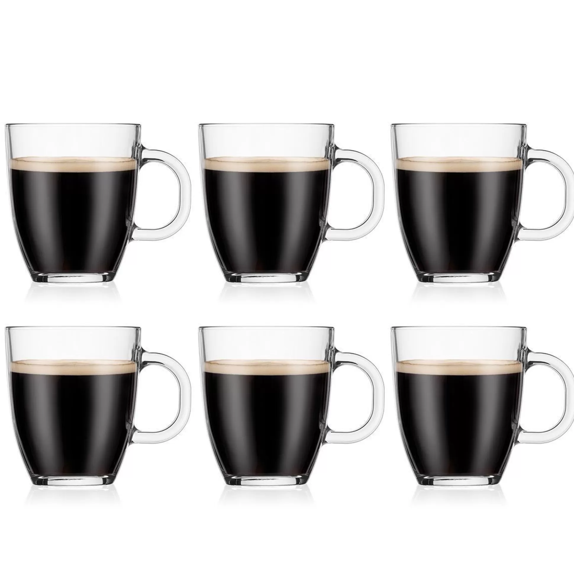 Mugs>Meadows and Byrne Bodum Bistro Coffee Mug - Set Of 6