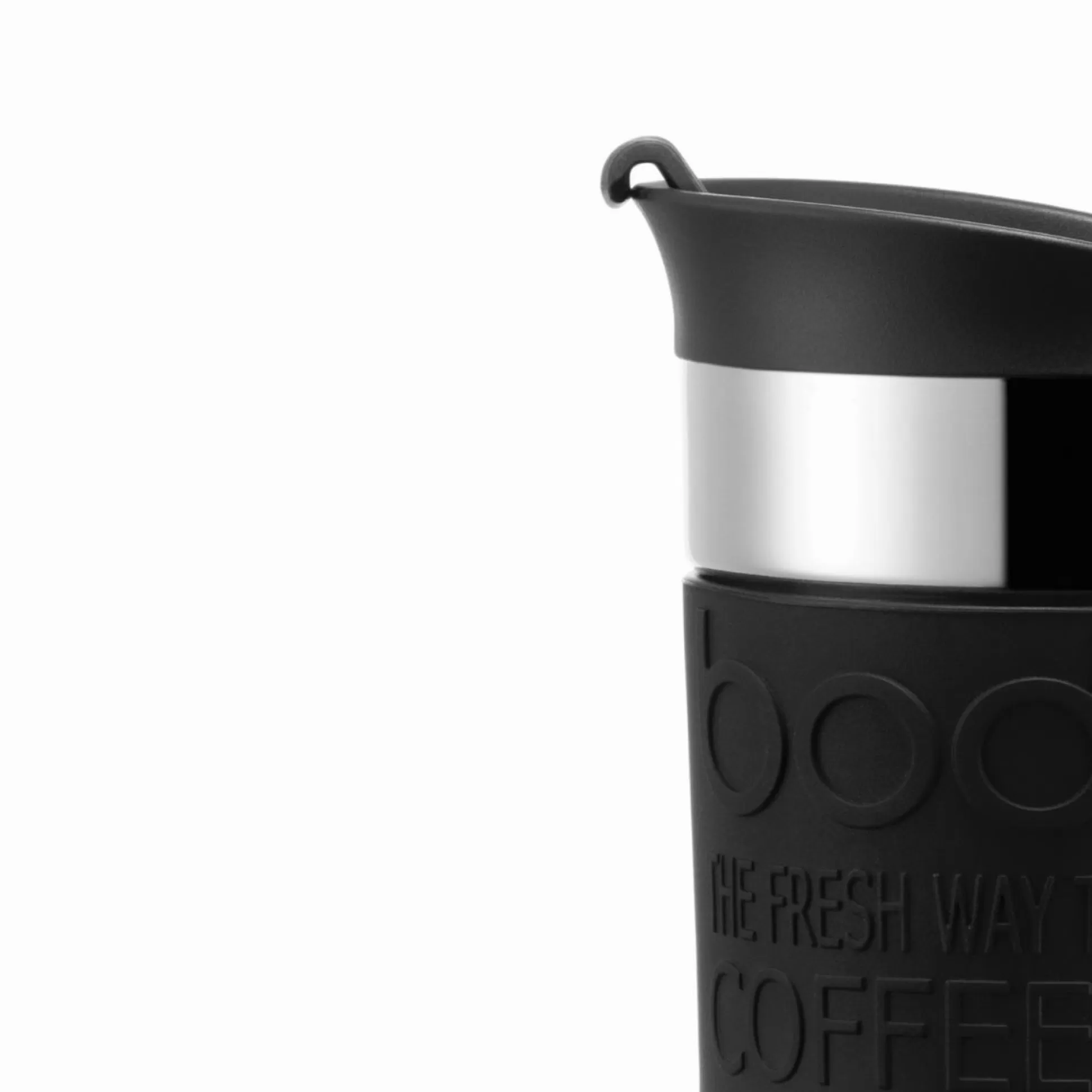 Travel Flasks & Picnic>Meadows and Byrne Bodum Travel Mug - Black