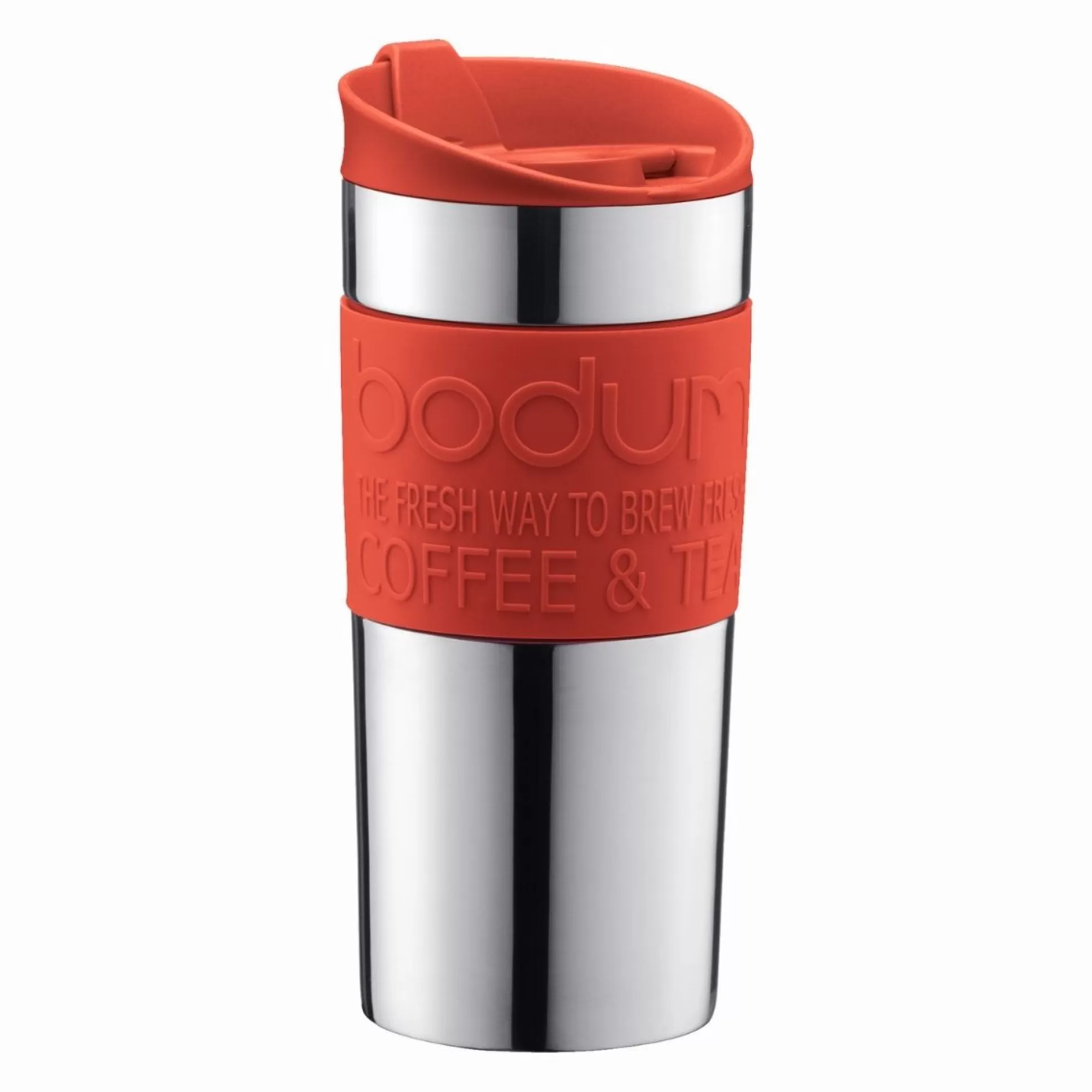 Travel Flasks & Picnic>Meadows and Byrne Bodum Travel Mug - Red