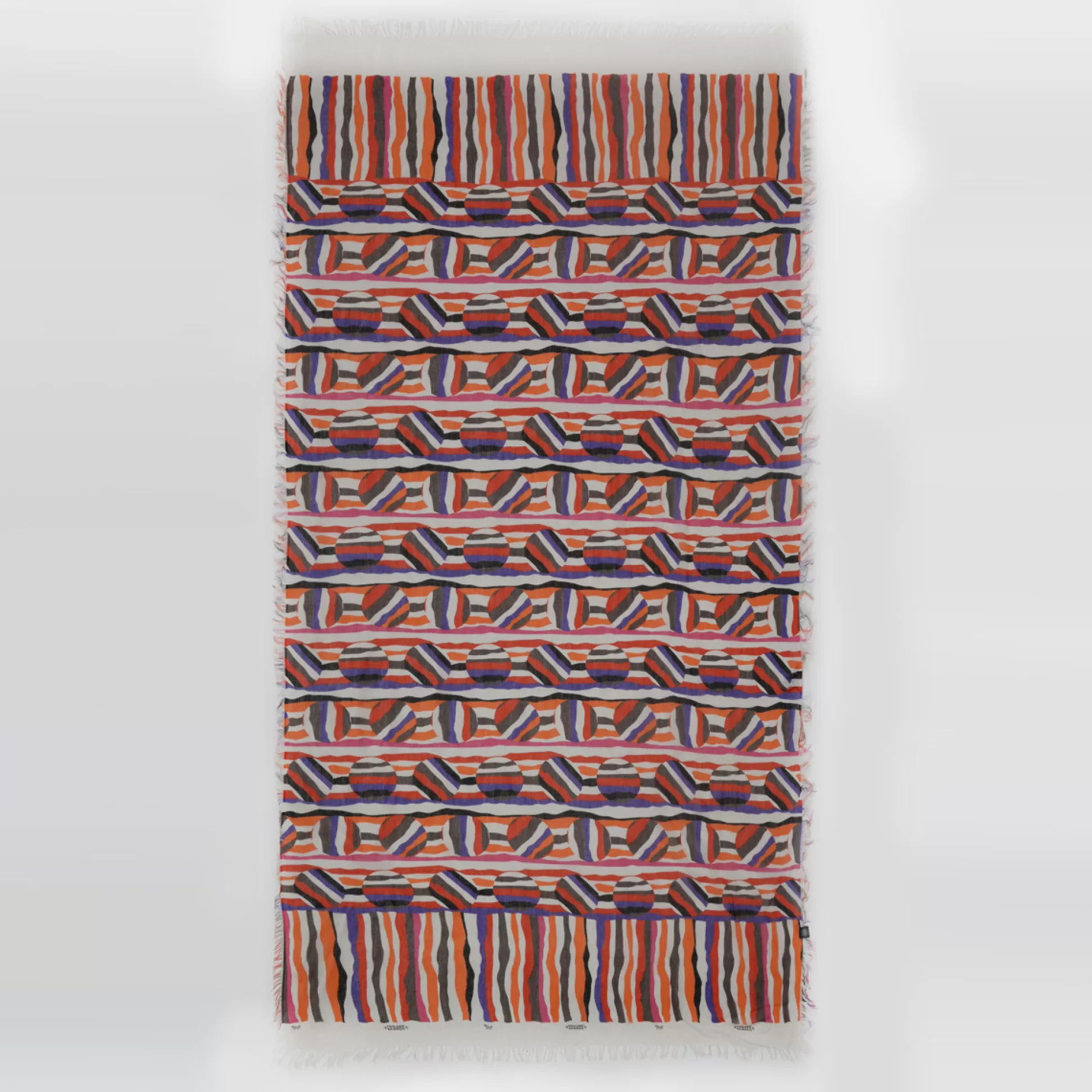 Hats, Scarves, Gloves>Meadows and Byrne Boettiinspired Bamboo Scarf - Off White