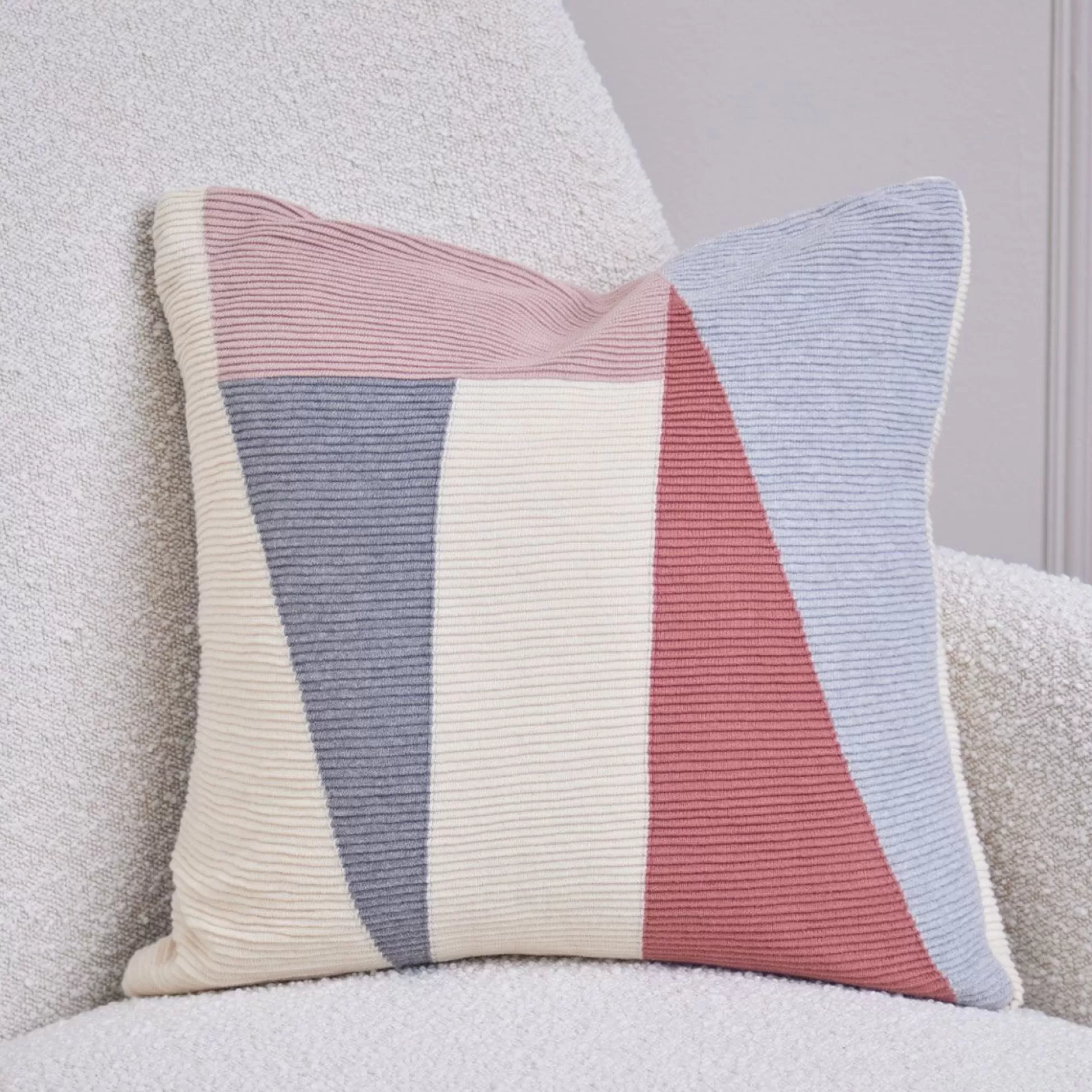Cushions>Meadows and Byrne Brick Cushion Pink