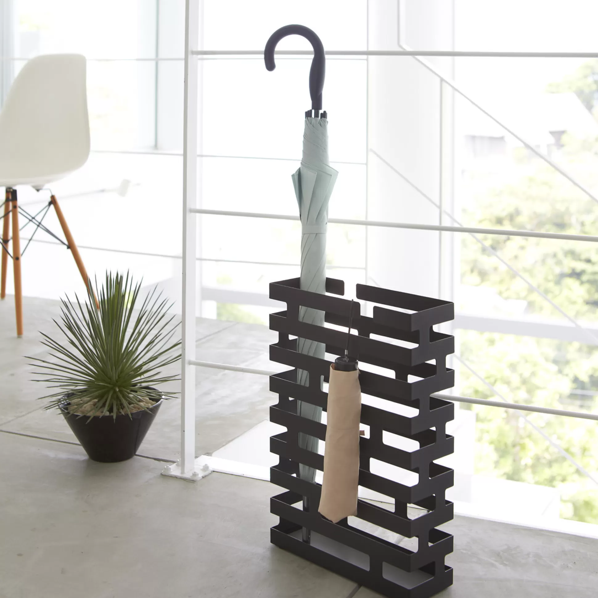 Storage>Meadows and Byrne Brick Umbrella Stand - Black
