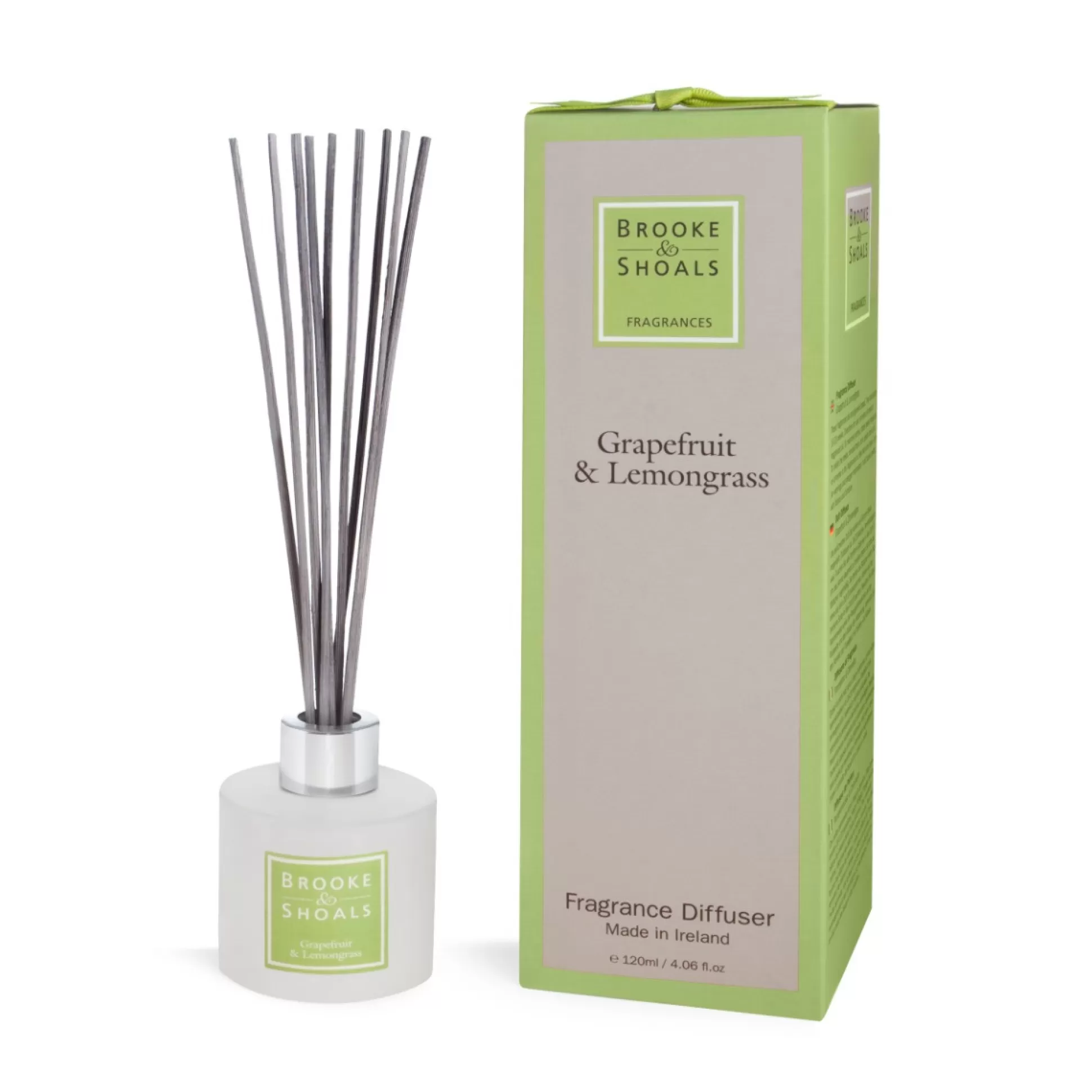 Candles & Diffusers>Meadows and Byrne Brooke & Shoals Grapefruit & Lemongrass Diffuser