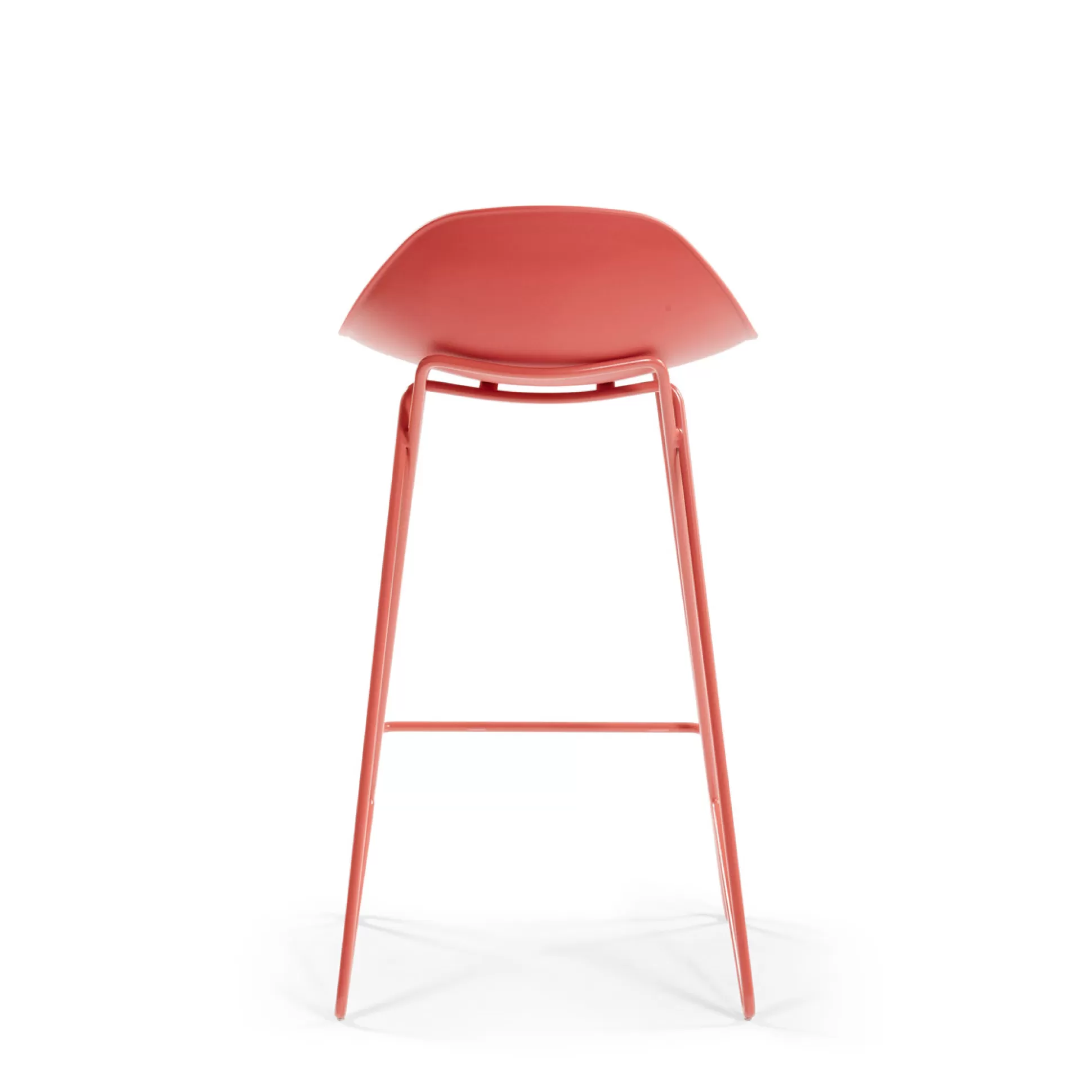 Bar&Counter Stools>Meadows and Byrne Byron Coral Counter Stool - Set Of 2