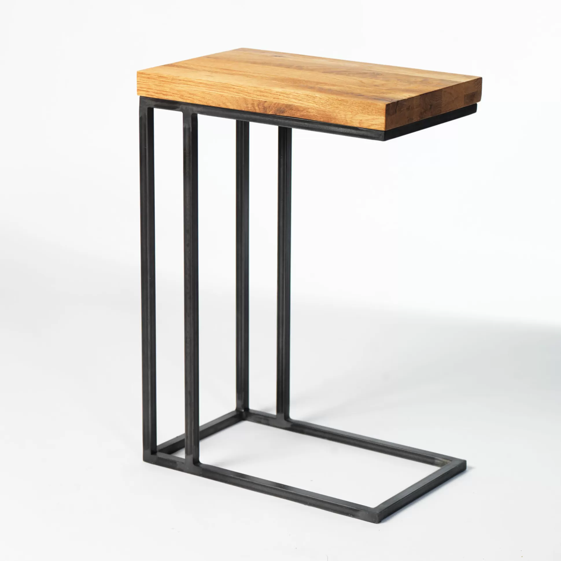 - Side Tables>Meadows and Byrne Calia Sofa Table Oak And Steel