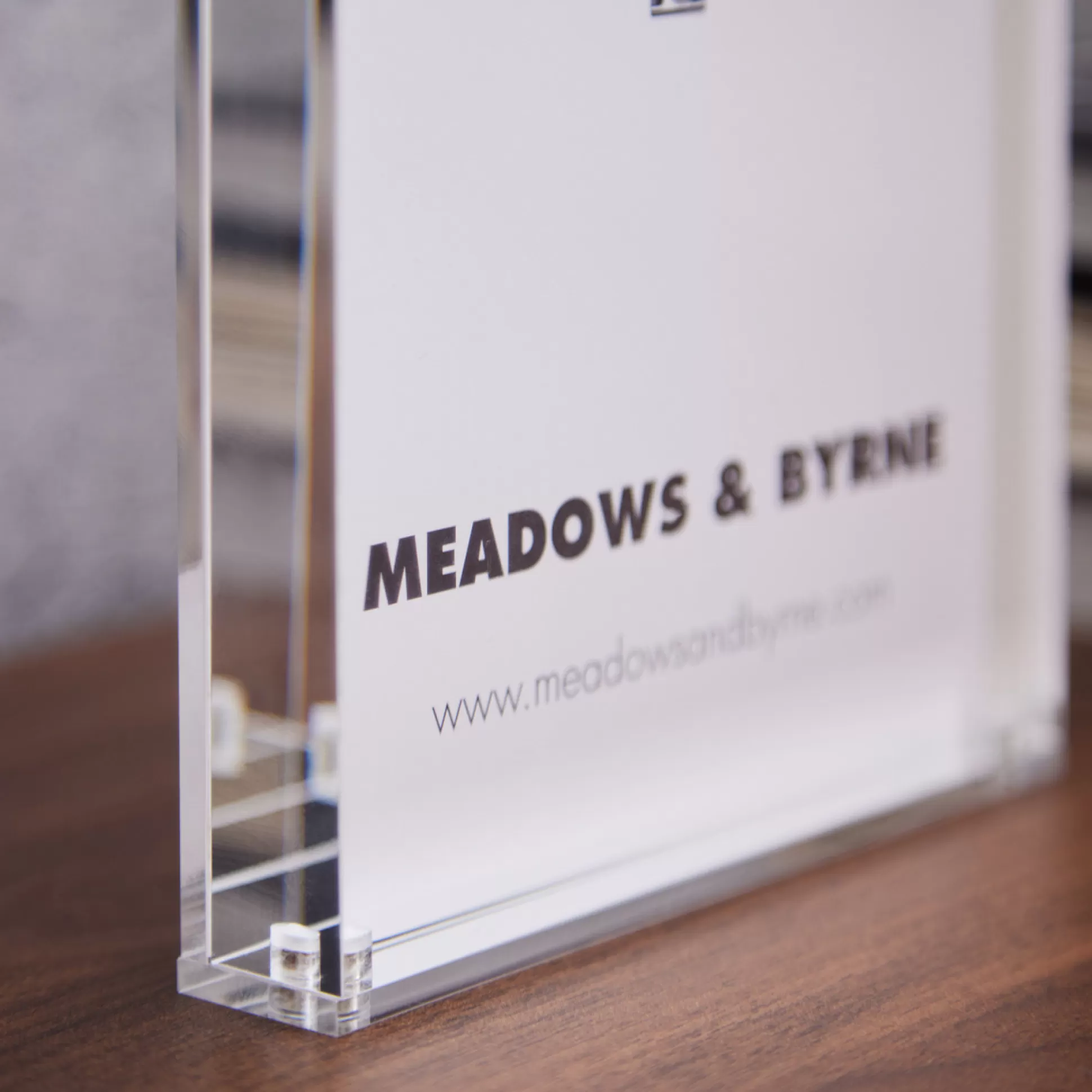 Wall Art & Picture Frames>Meadows and Byrne Catch Frame Clear 5 X 7