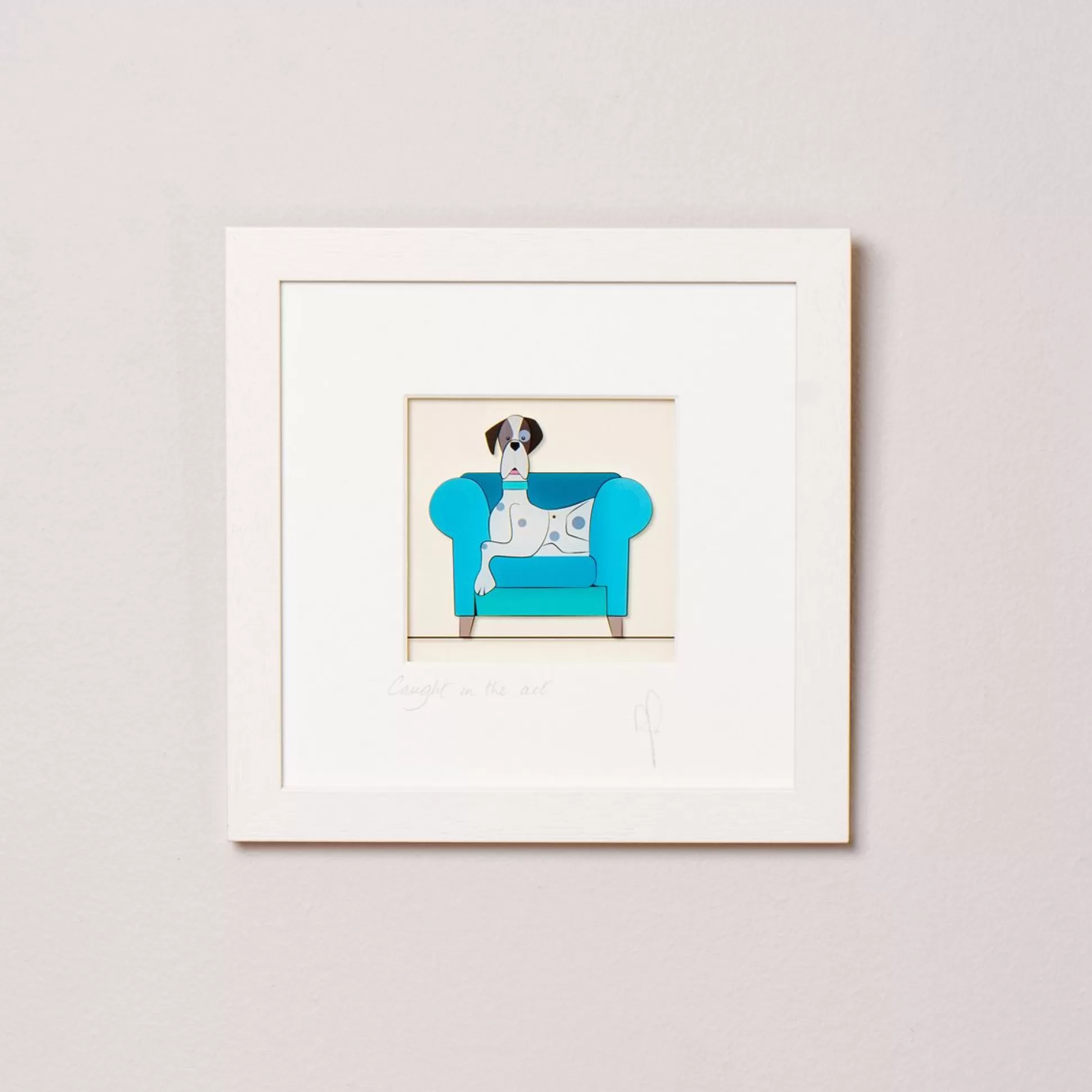 Wall Art & Picture Frames>Meadows and Byrne Caught In The Act - Framed Wall Art