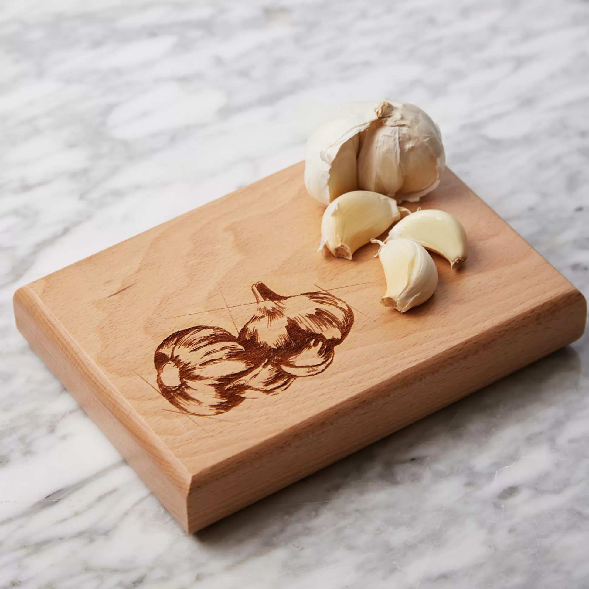 Chopping Boards>Meadows and Byrne Caulfield Country Boards Garlic Board