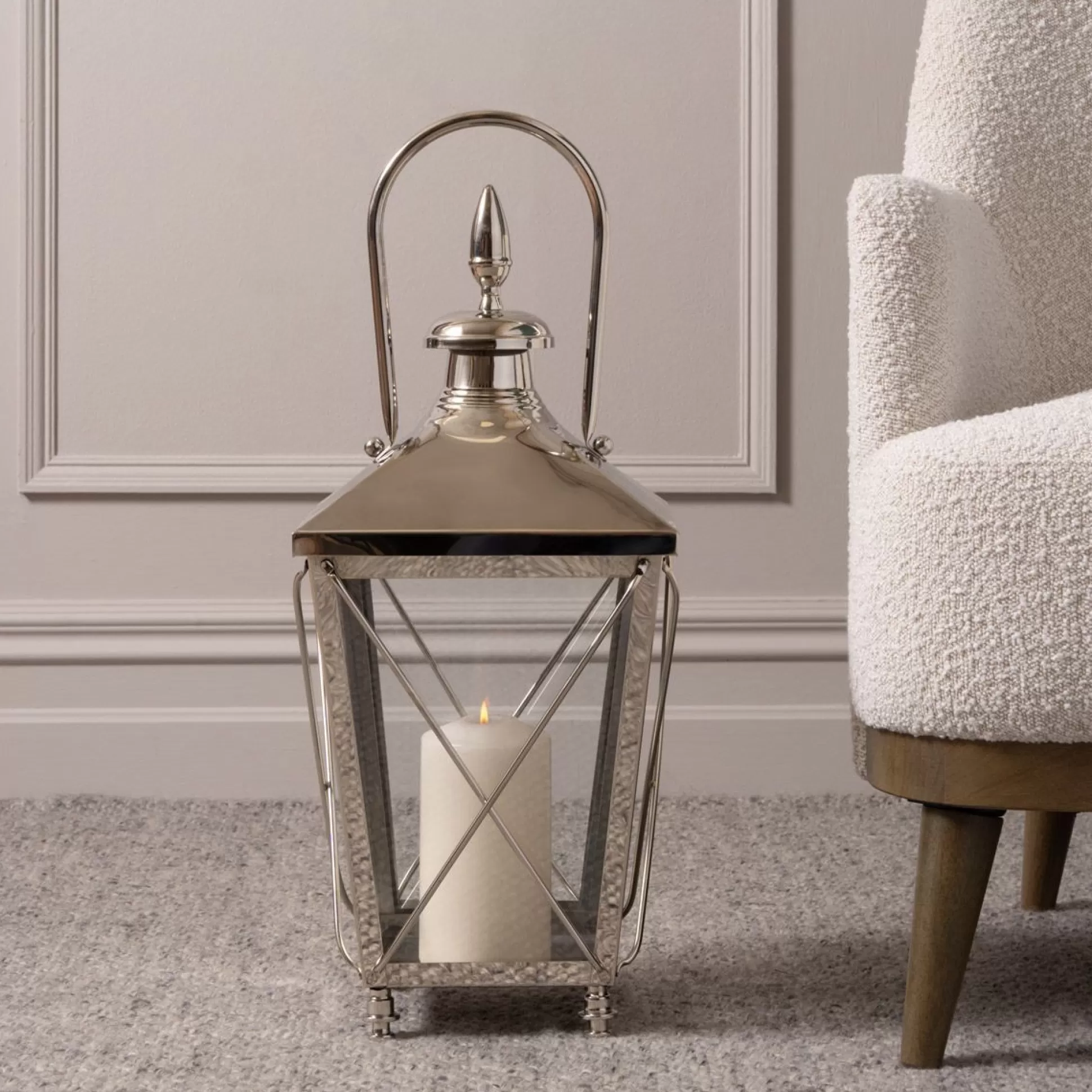 Candle Lanterns>Meadows and Byrne Christie Lantern - Large
