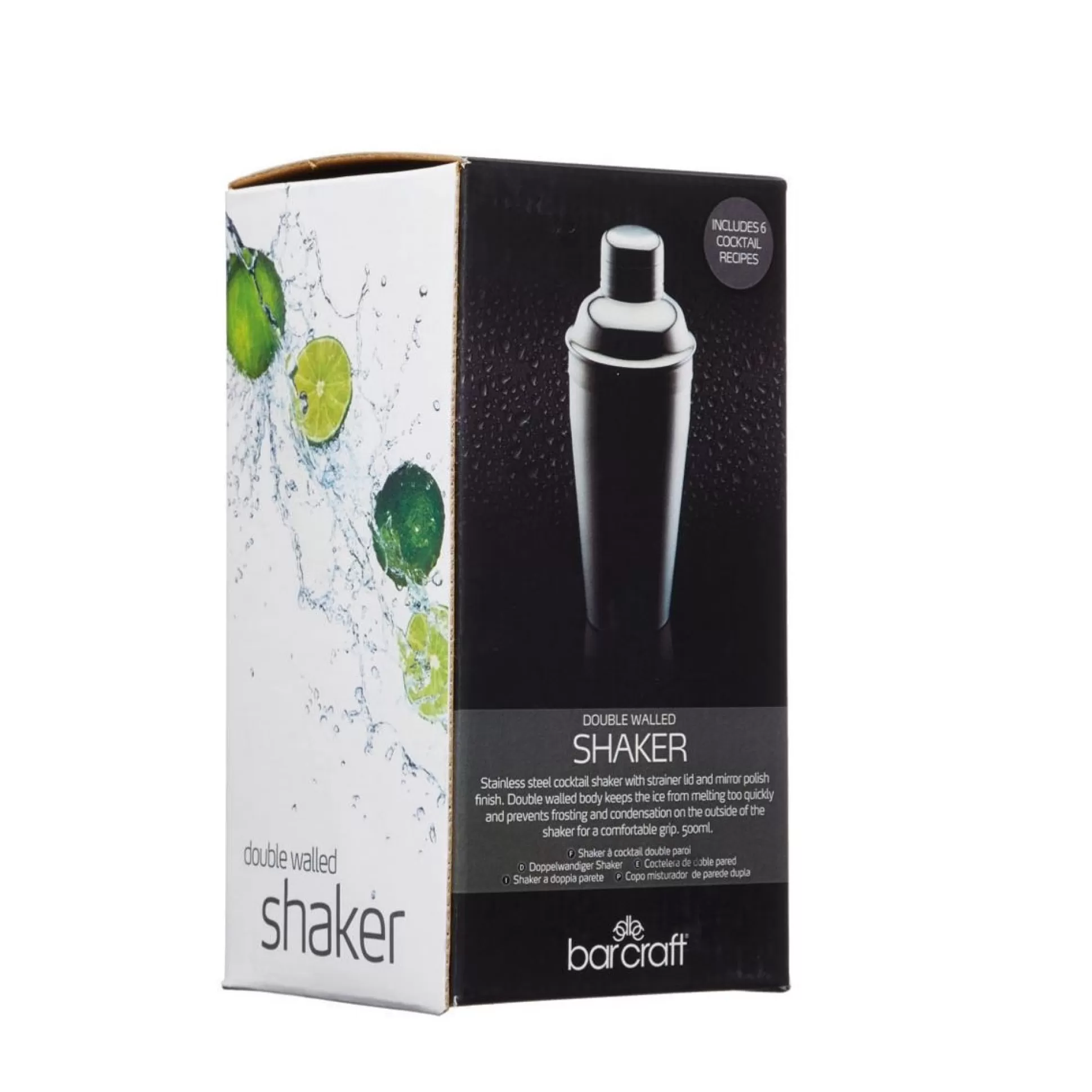 Bar Accessories>Meadows and Byrne Cocktail Shaker Double Walled