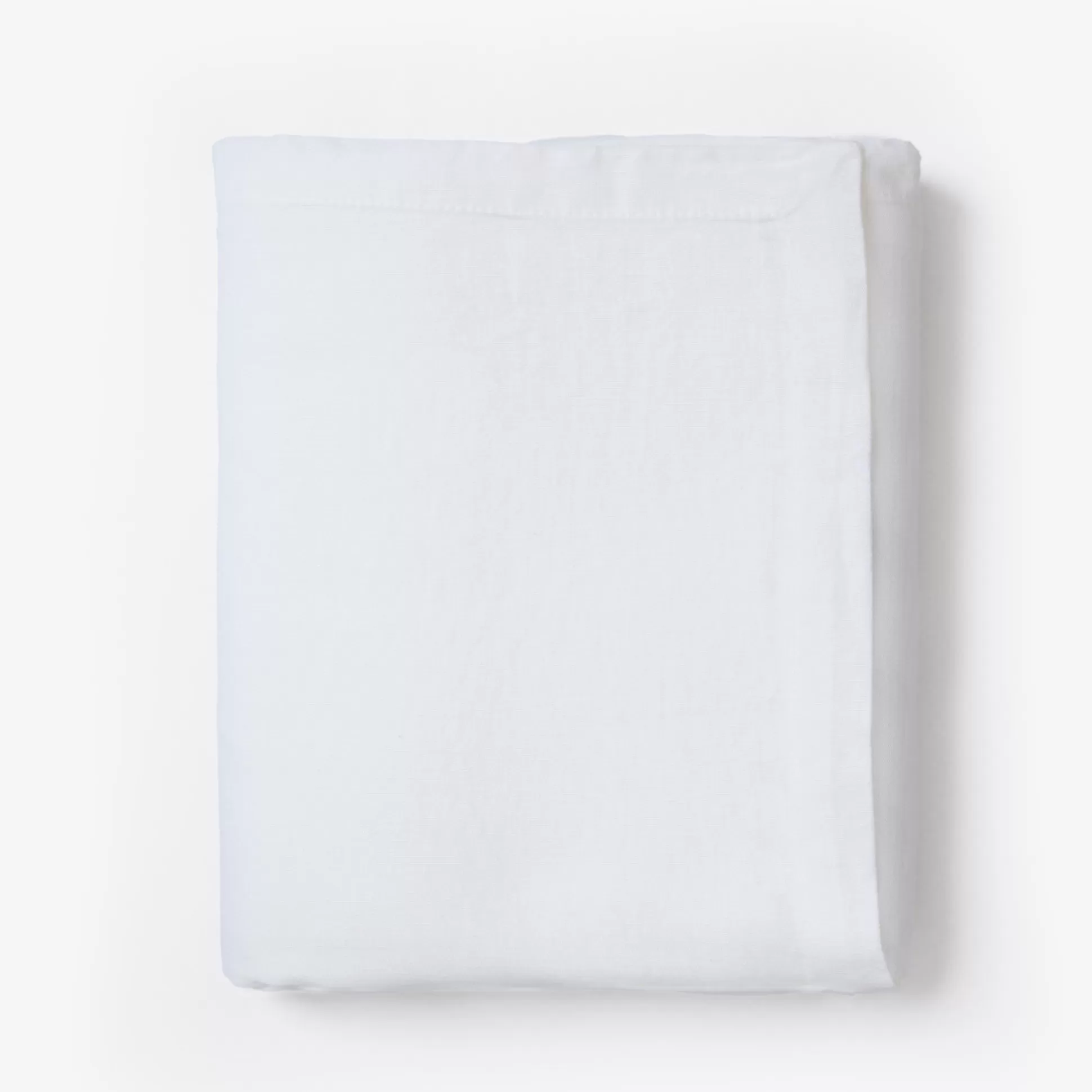 Table Linen>Meadows and Byrne Cotton Linen Tablecloth Collection - White