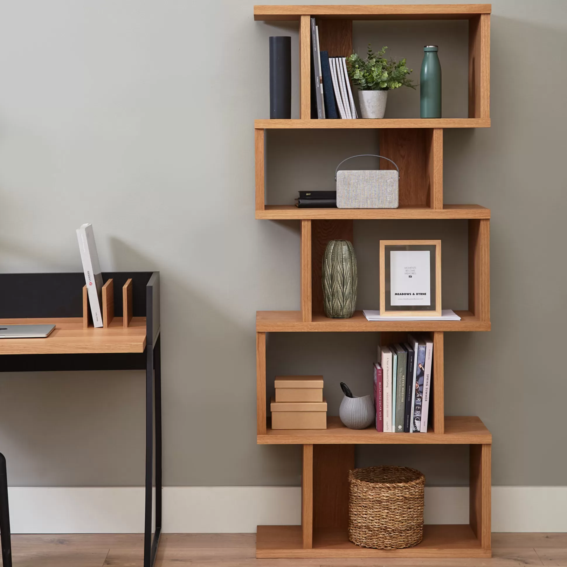 Shelving & Storage>Meadows and Byrne Delta Narrow Bookcase