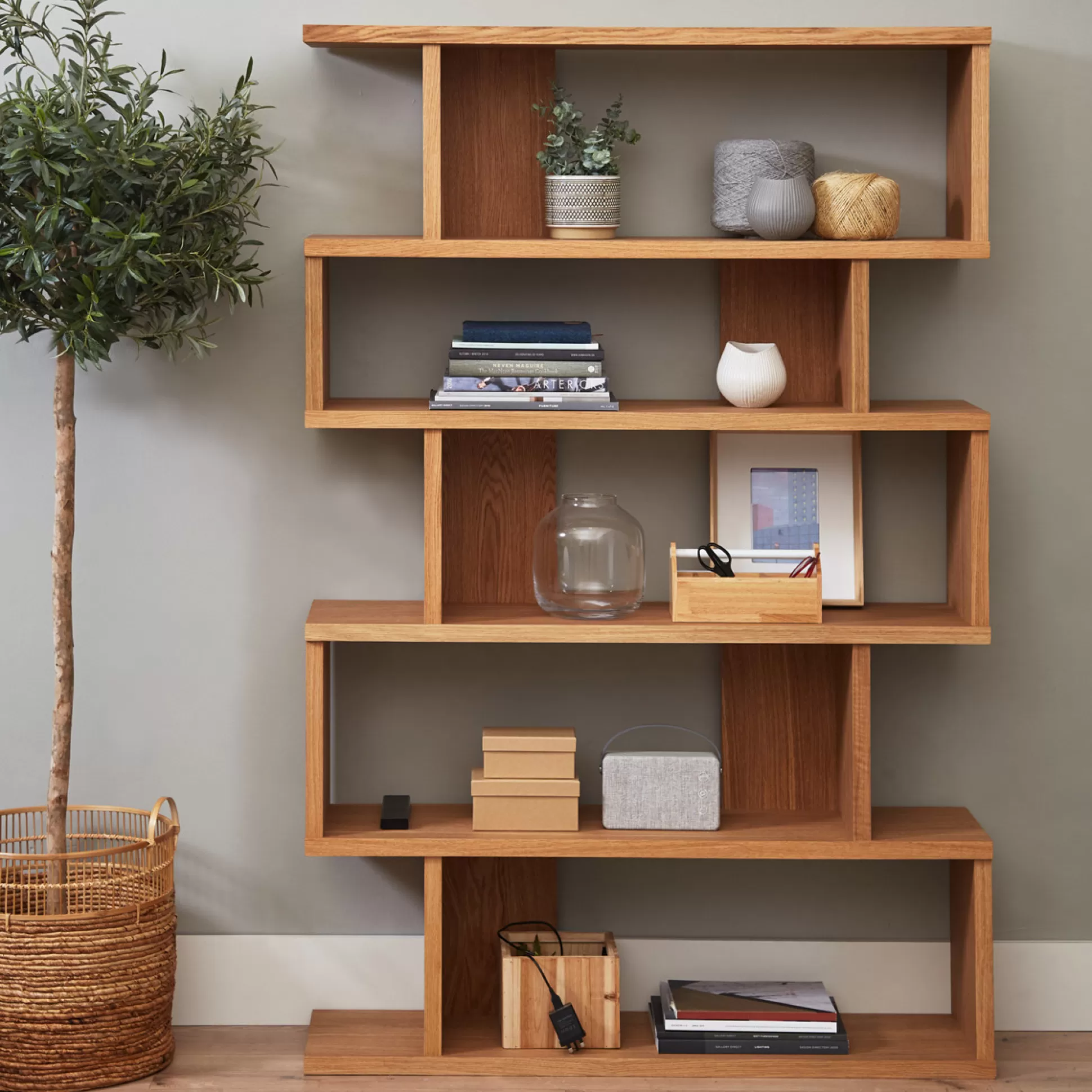 Shelving & Storage>Meadows and Byrne Delta Wide Bookcase