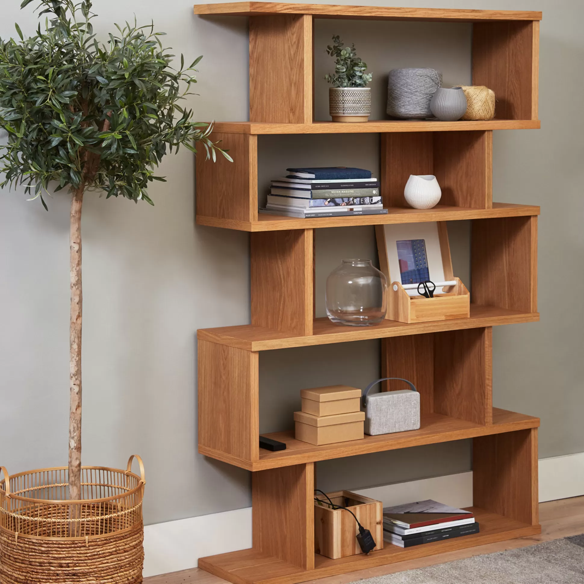 Shelving & Storage>Meadows and Byrne Delta Wide Bookcase
