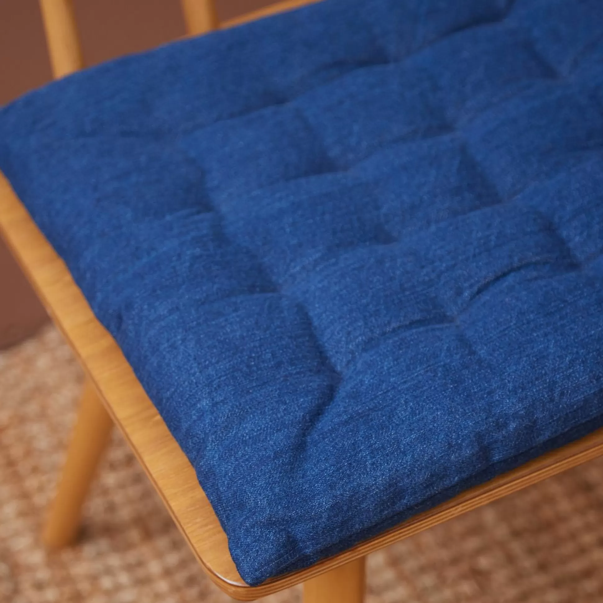 Bench Pads & Seat Pads>Meadows and Byrne Denim Seat Pad
