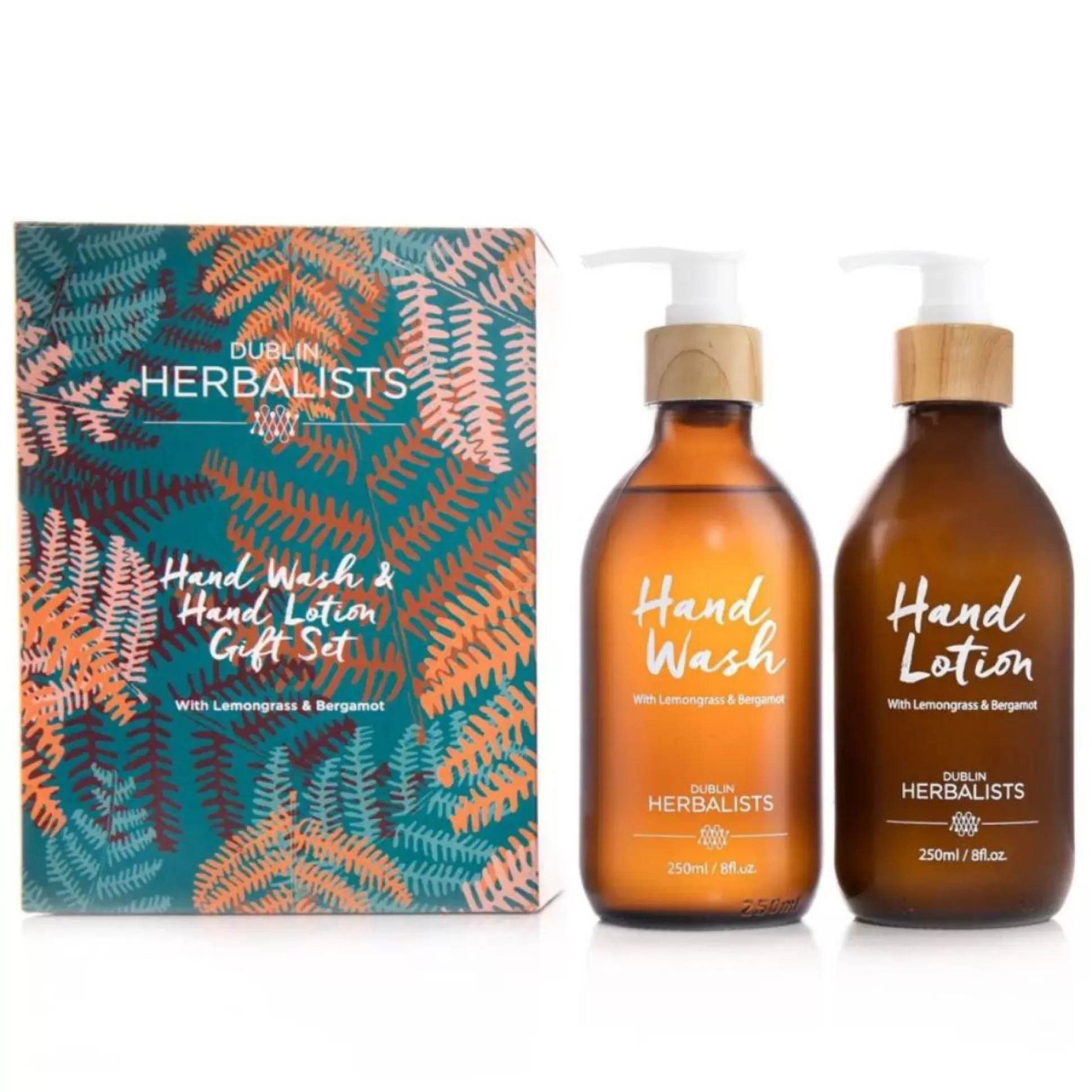 Beauty Gift Sets>Meadows and Byrne Dublin Herbalists Lemongrass & Bergamot Hand Wash Gift Set