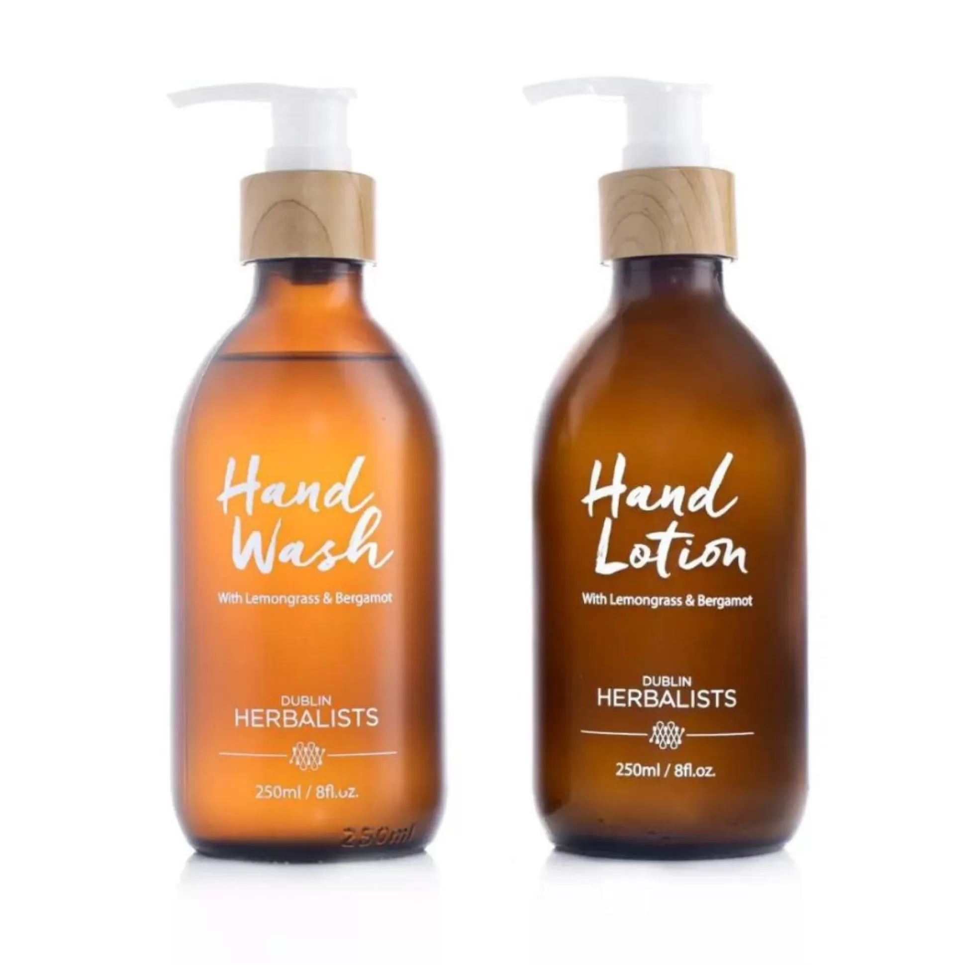 Beauty Gift Sets>Meadows and Byrne Dublin Herbalists Lemongrass & Bergamot Hand Wash Gift Set