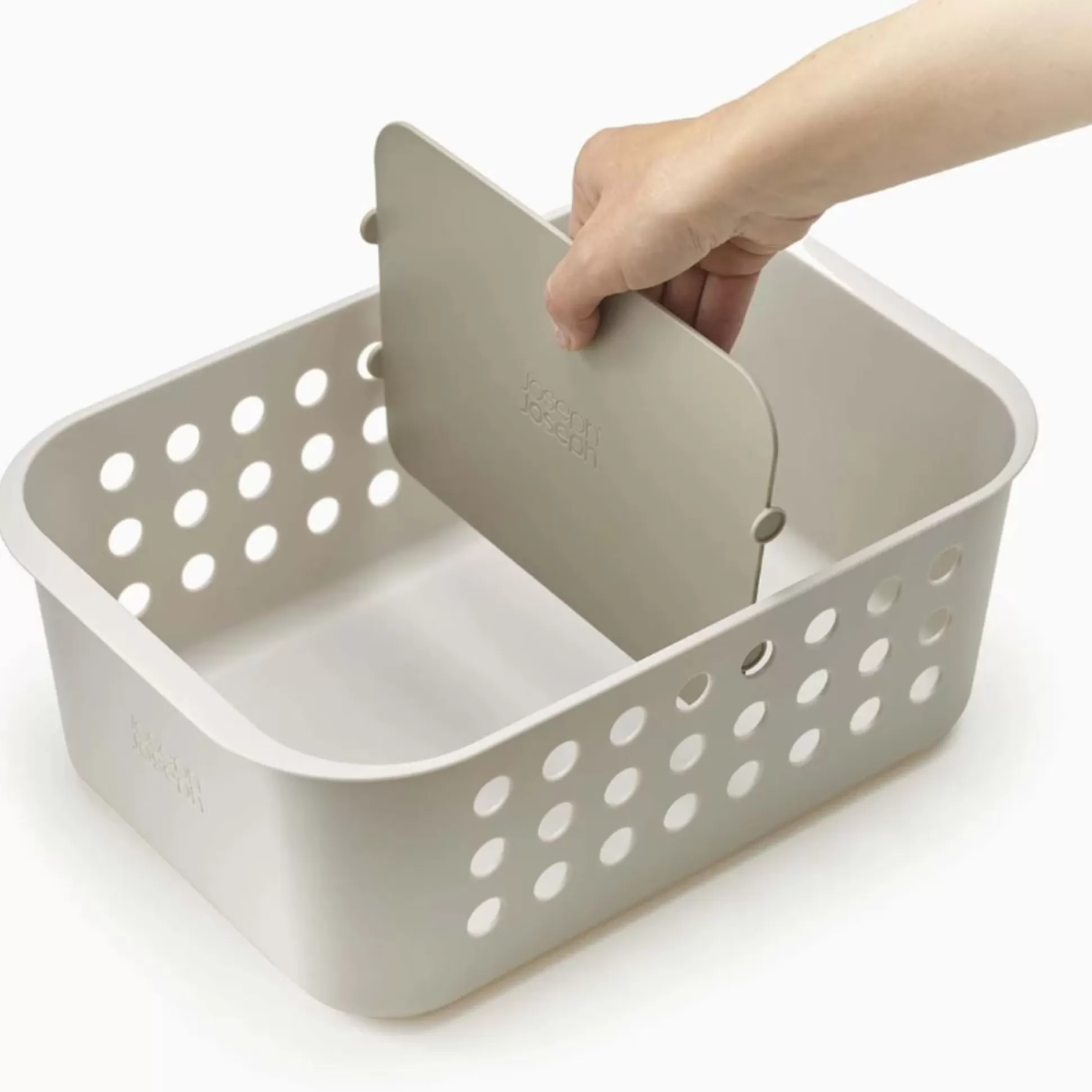 Bathroom Accessories>Meadows and Byrne Easystore Large Ecru Storage Basket