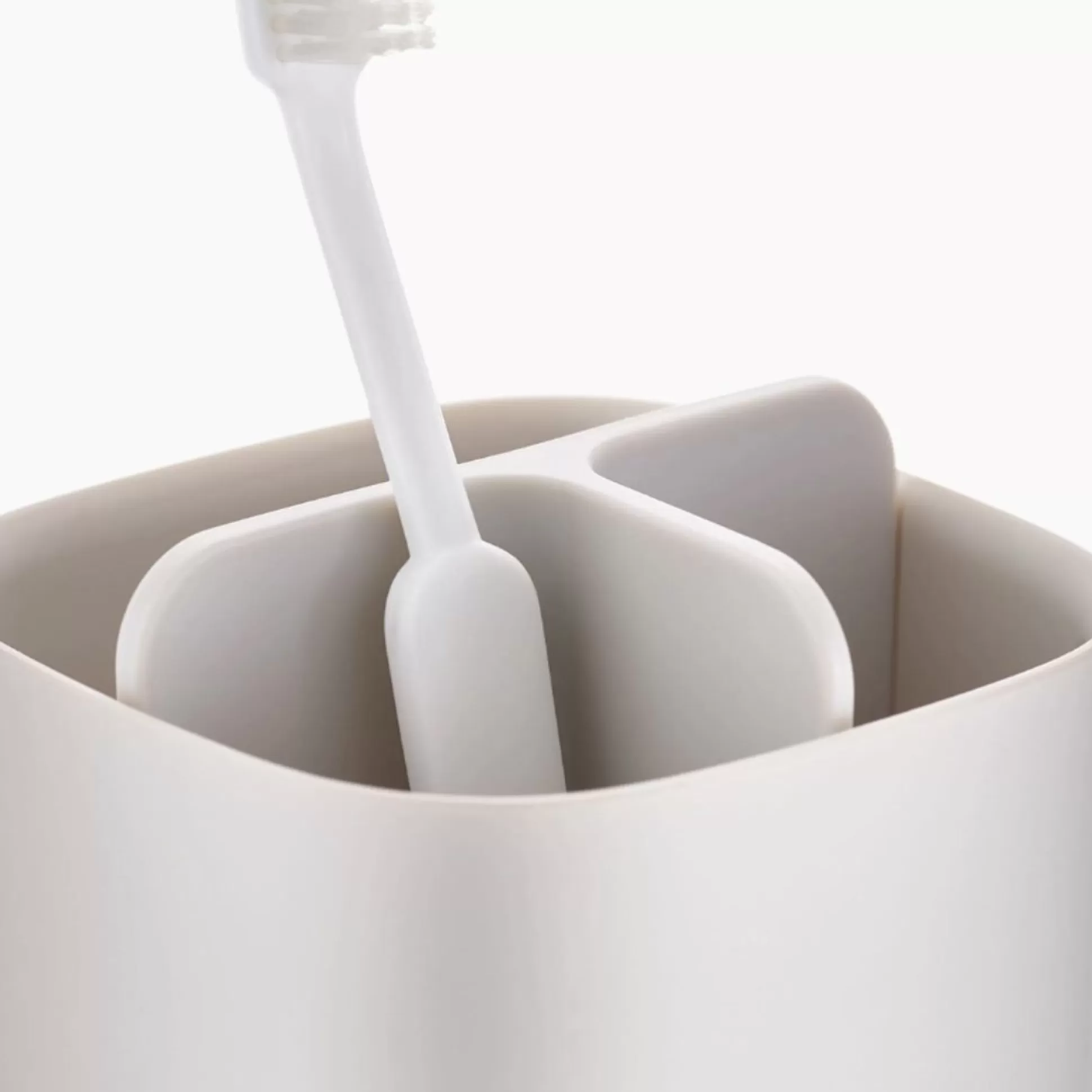 Bathroom Accessories>Meadows and Byrne Easystore Steel Luxe Toothbrush Caddy