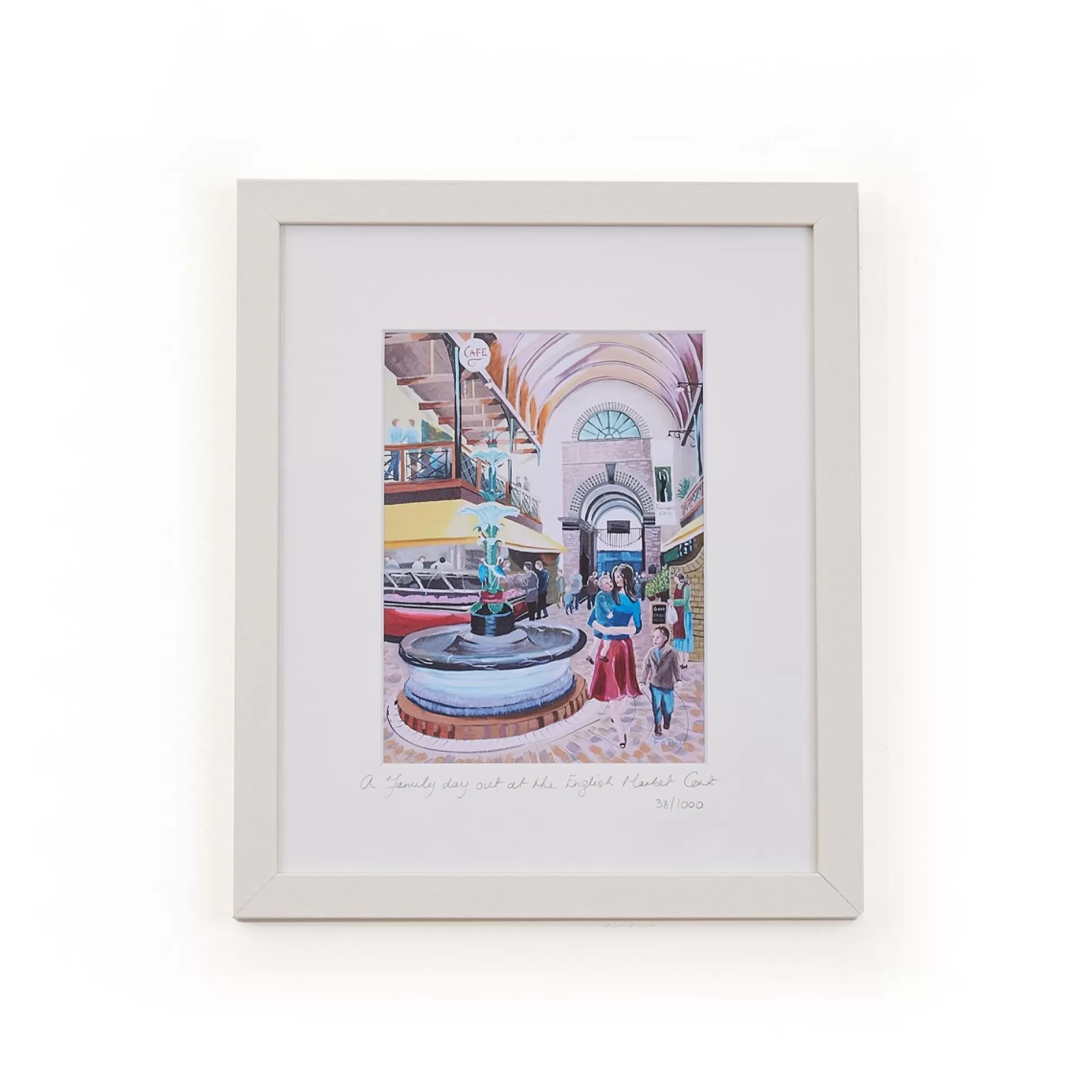 Wall Art & Picture Frames>Meadows and Byrne English Market - Framed