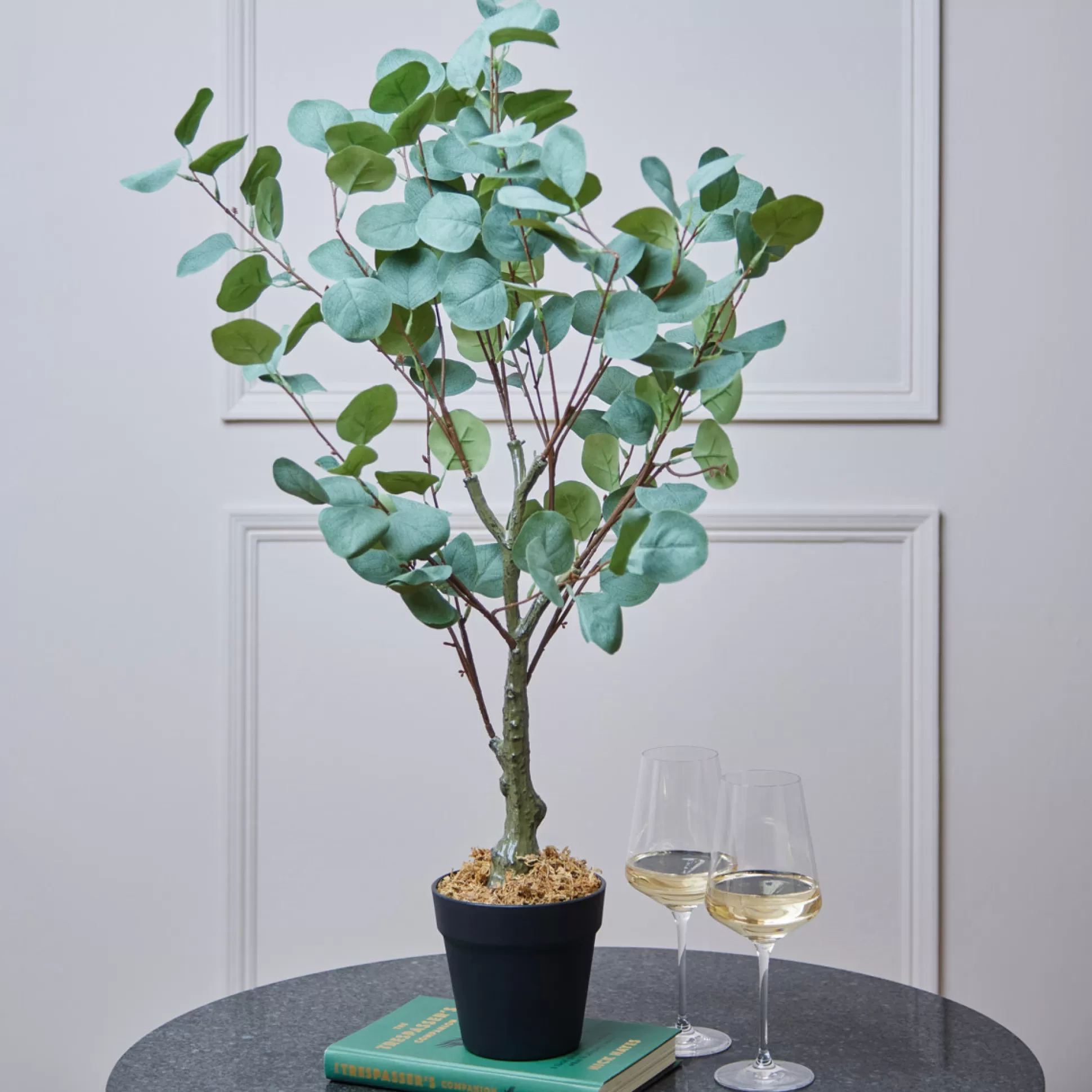 Artificial Flowers & Garlands>Meadows and Byrne Eucalyptus Potted Tree