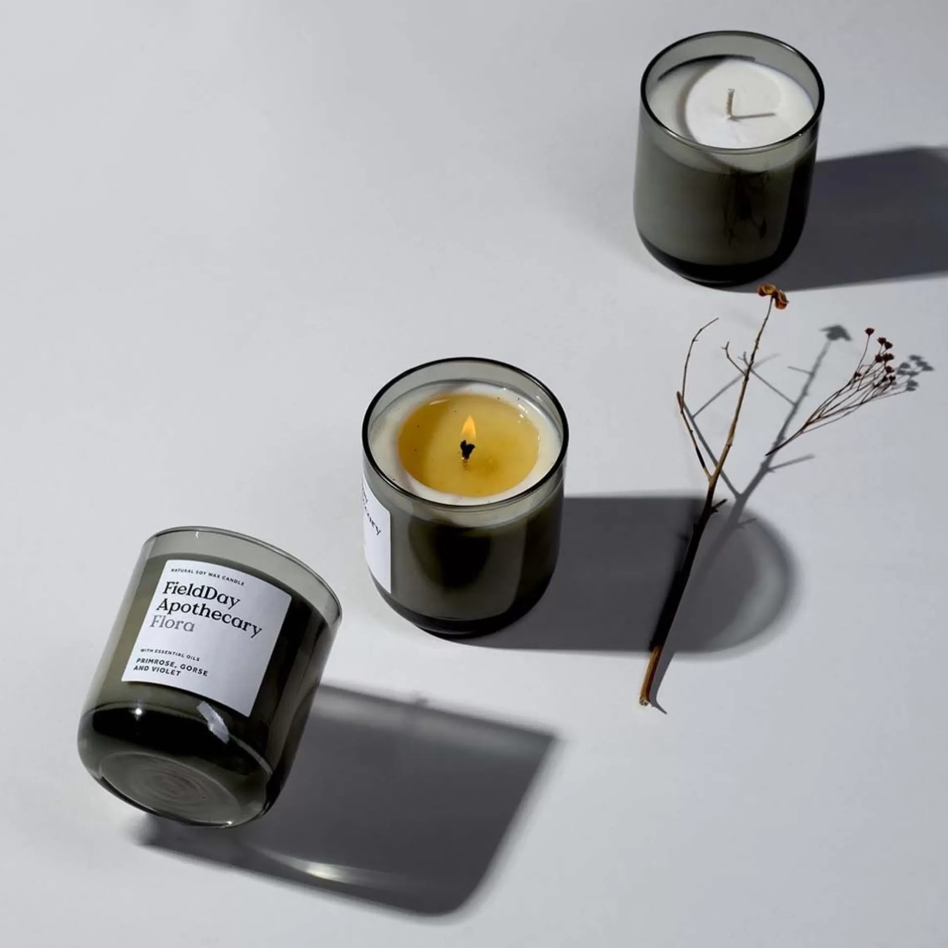 Scented Candles>Meadows and Byrne Field Day Apothecary Flora Candle