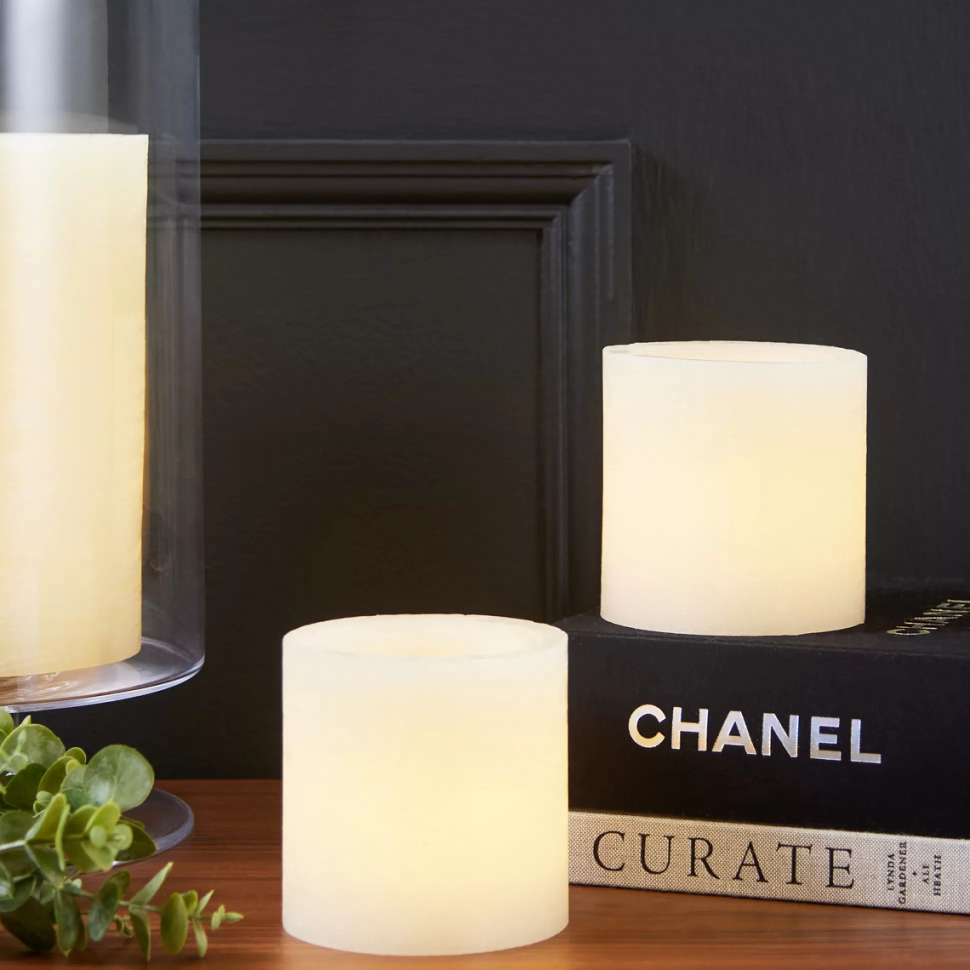 Candles & Diffusers>Meadows and Byrne Forever Candle Medium - Set Of 2