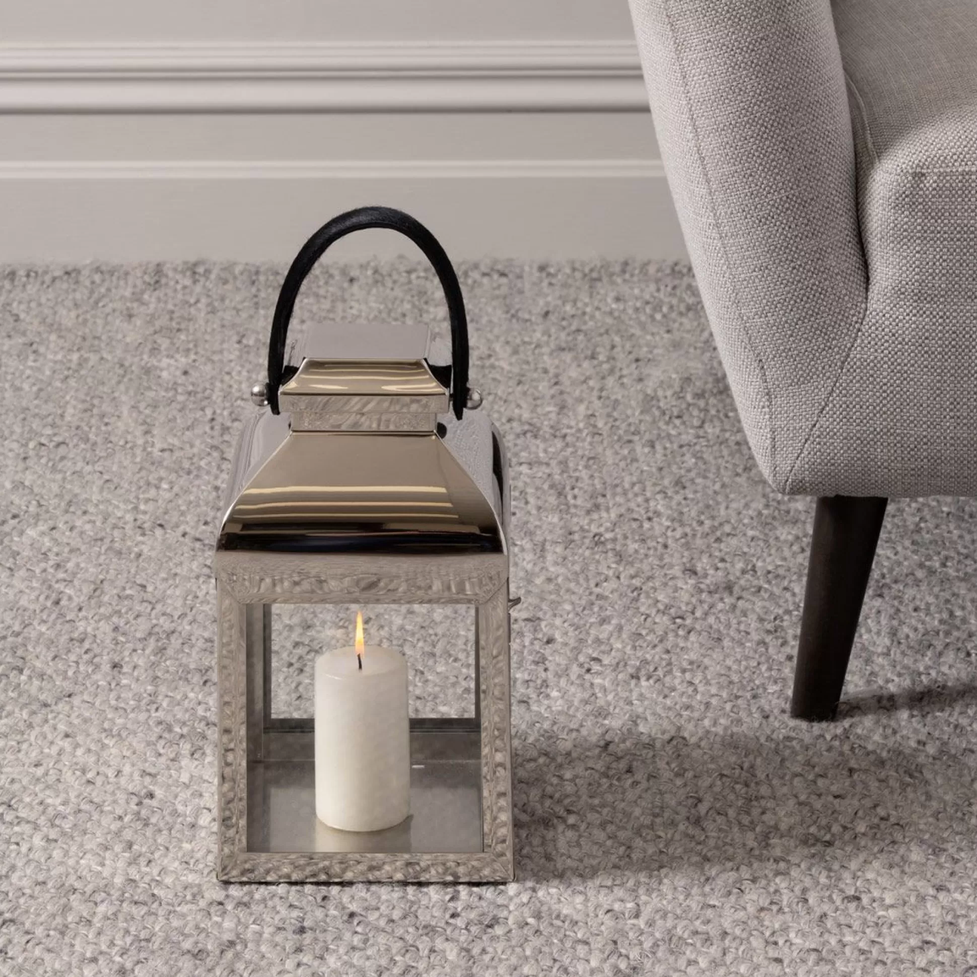 Candle Lanterns>Meadows and Byrne French Lantern Small