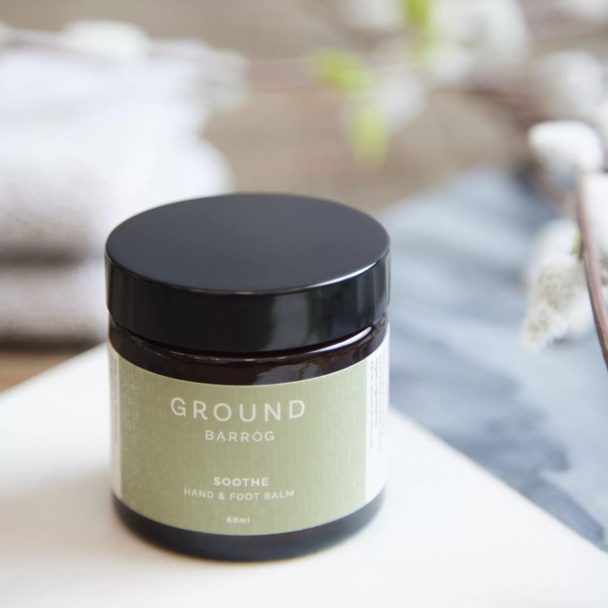 Skincare Essentials>Meadows and Byrne Ground Barrog Soothe Hand And Foot Balm