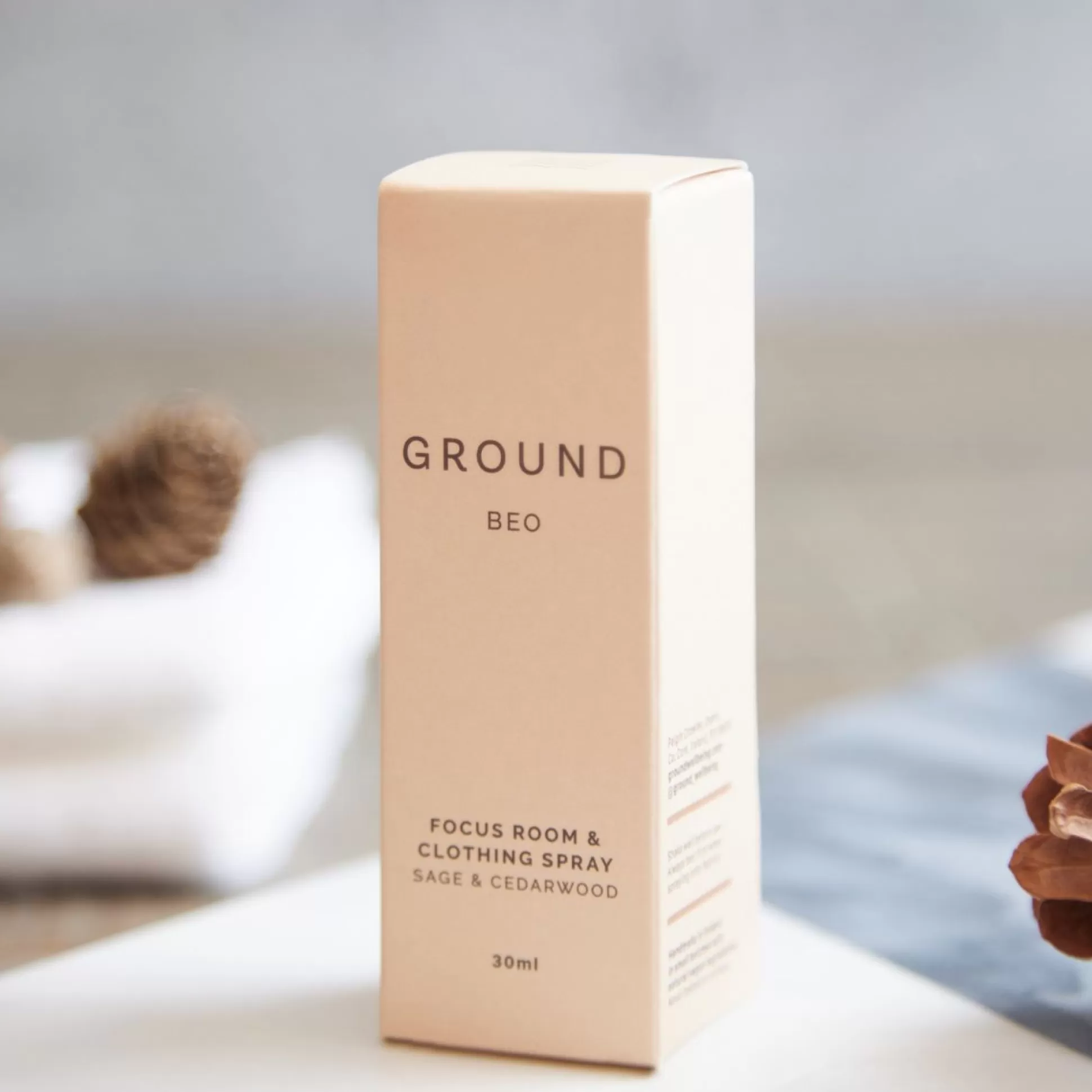 Relaxing Sprays>Meadows and Byrne Ground Beo Focus Room & Clothing Spray