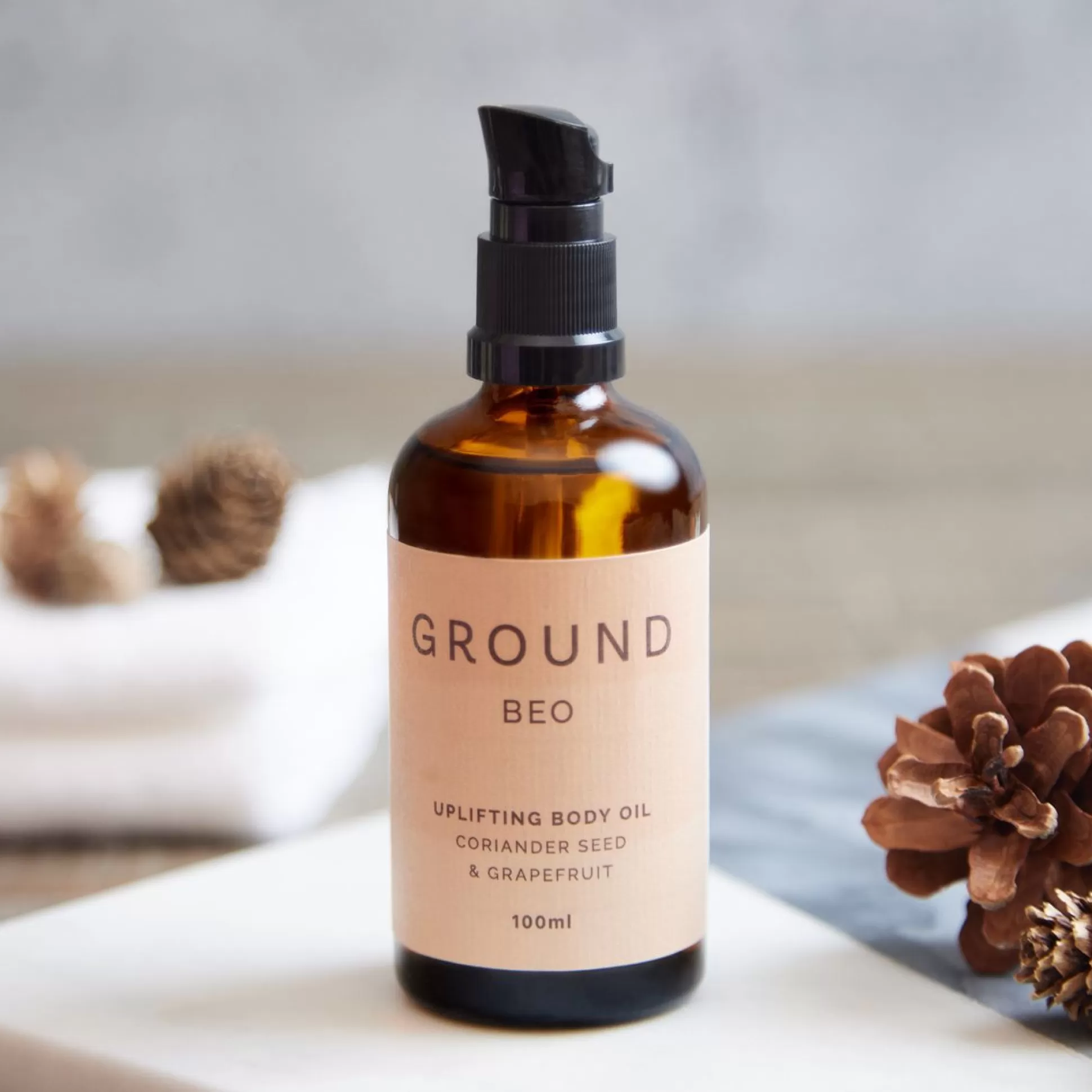 Skincare Essentials>Meadows and Byrne Ground Beo Uplifting Body Oil - 100Ml