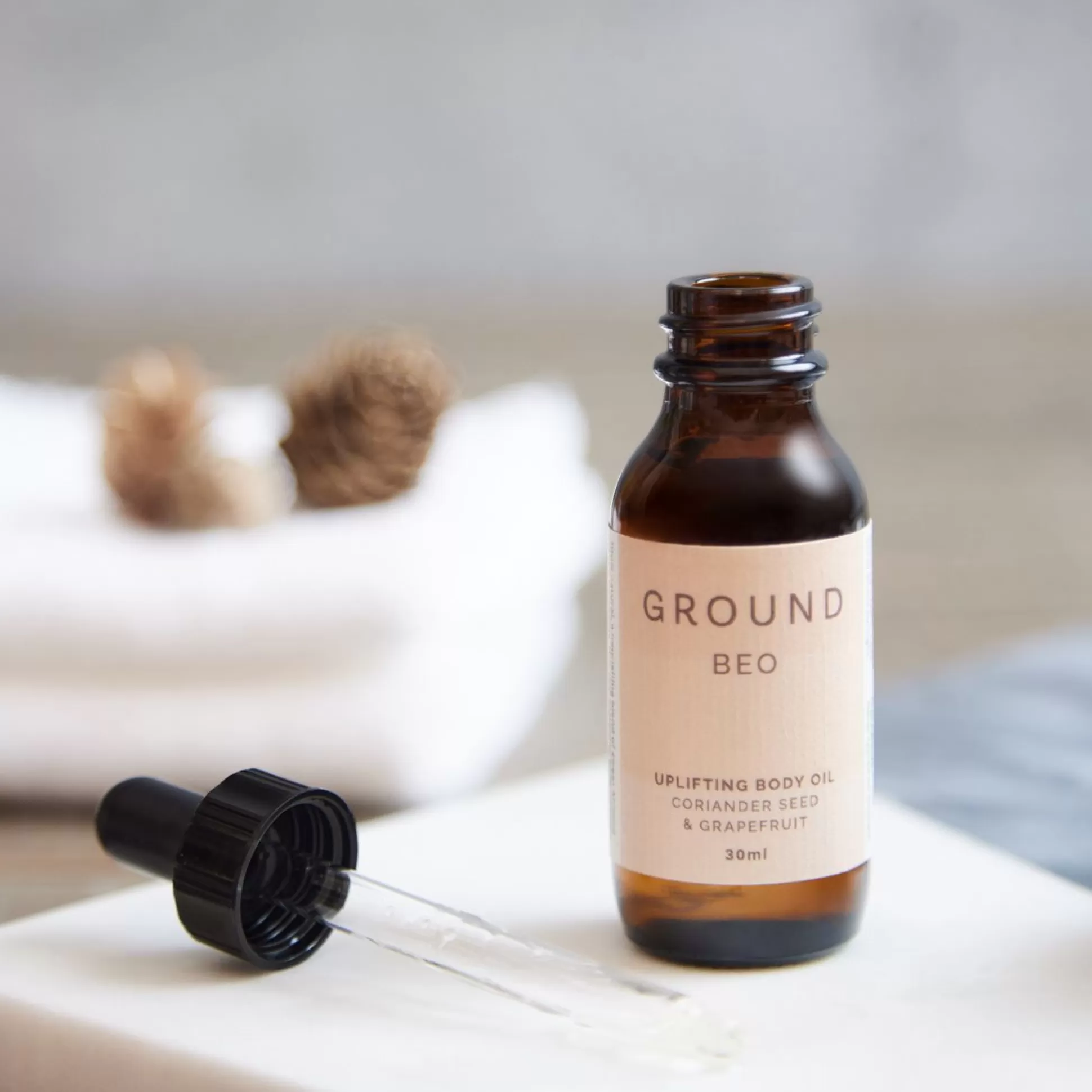 Skincare Essentials>Meadows and Byrne Ground Beo Uplifting Body Oil - 30Ml