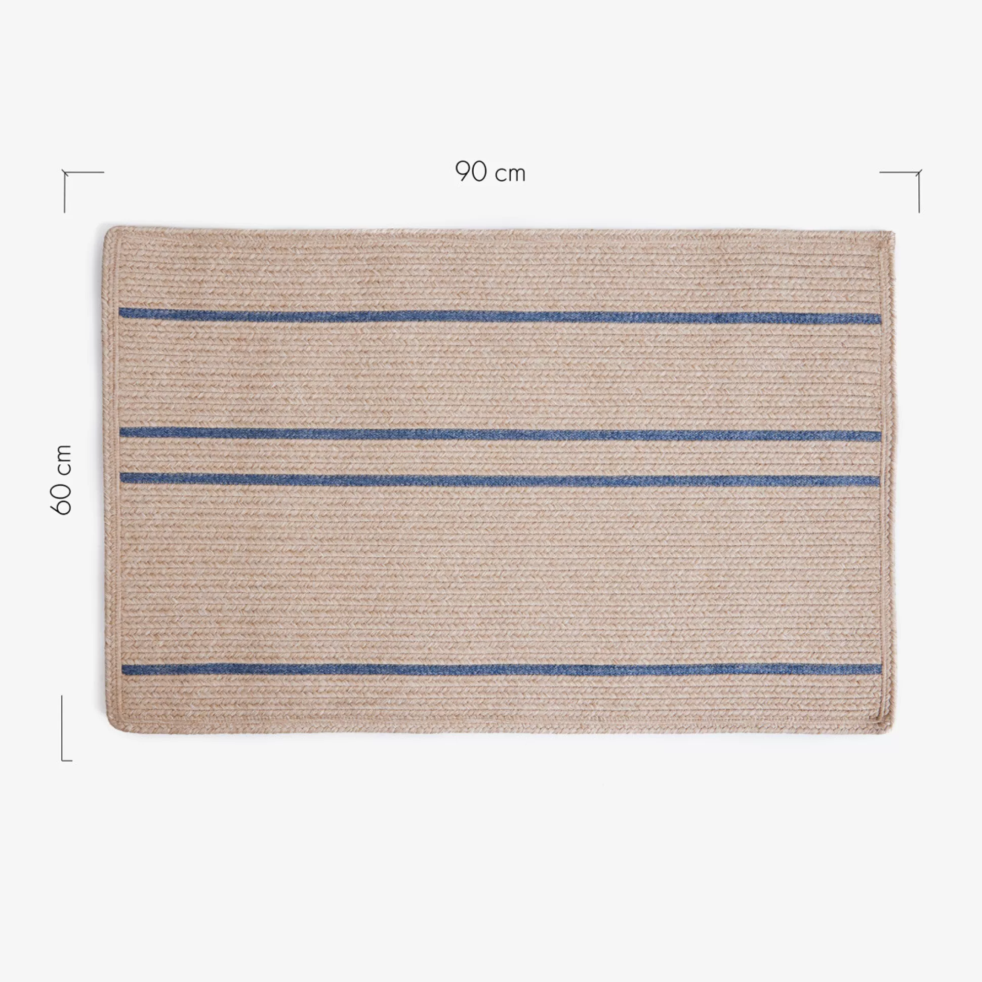 Rugs & Door Mats>Meadows and Byrne Hanson Beige Rugs