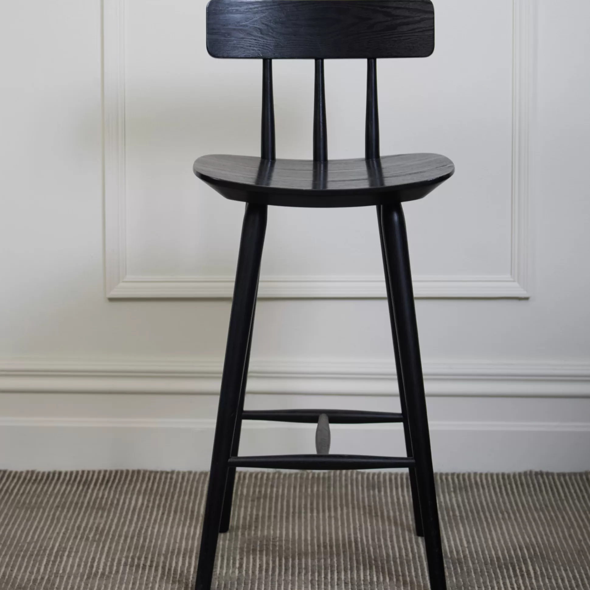 Bar&Counter Stools>Meadows and Byrne Hepburn Counter Stool - Black
