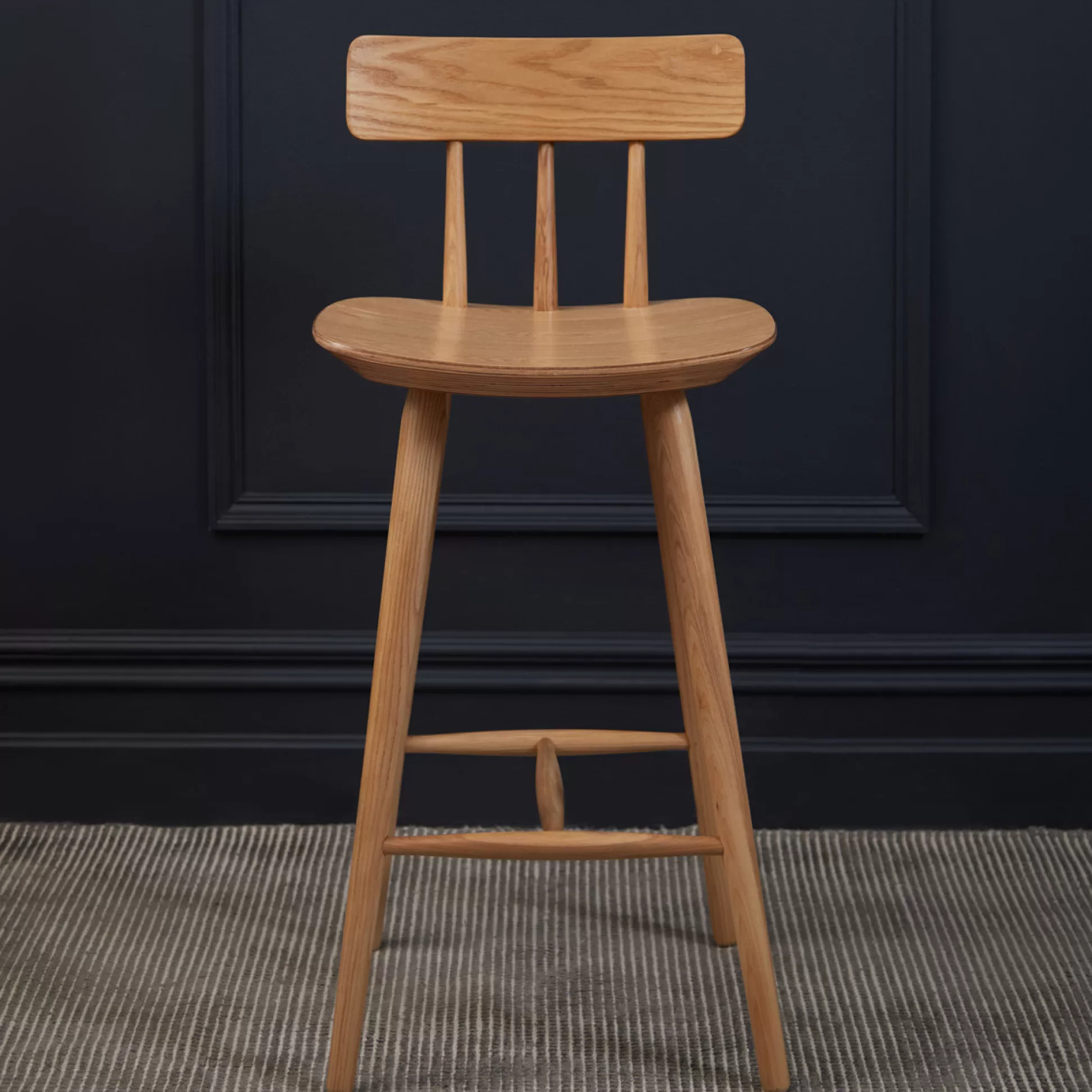Bar&Counter Stools>Meadows and Byrne Hepburn Natural Ash Counter Stool
