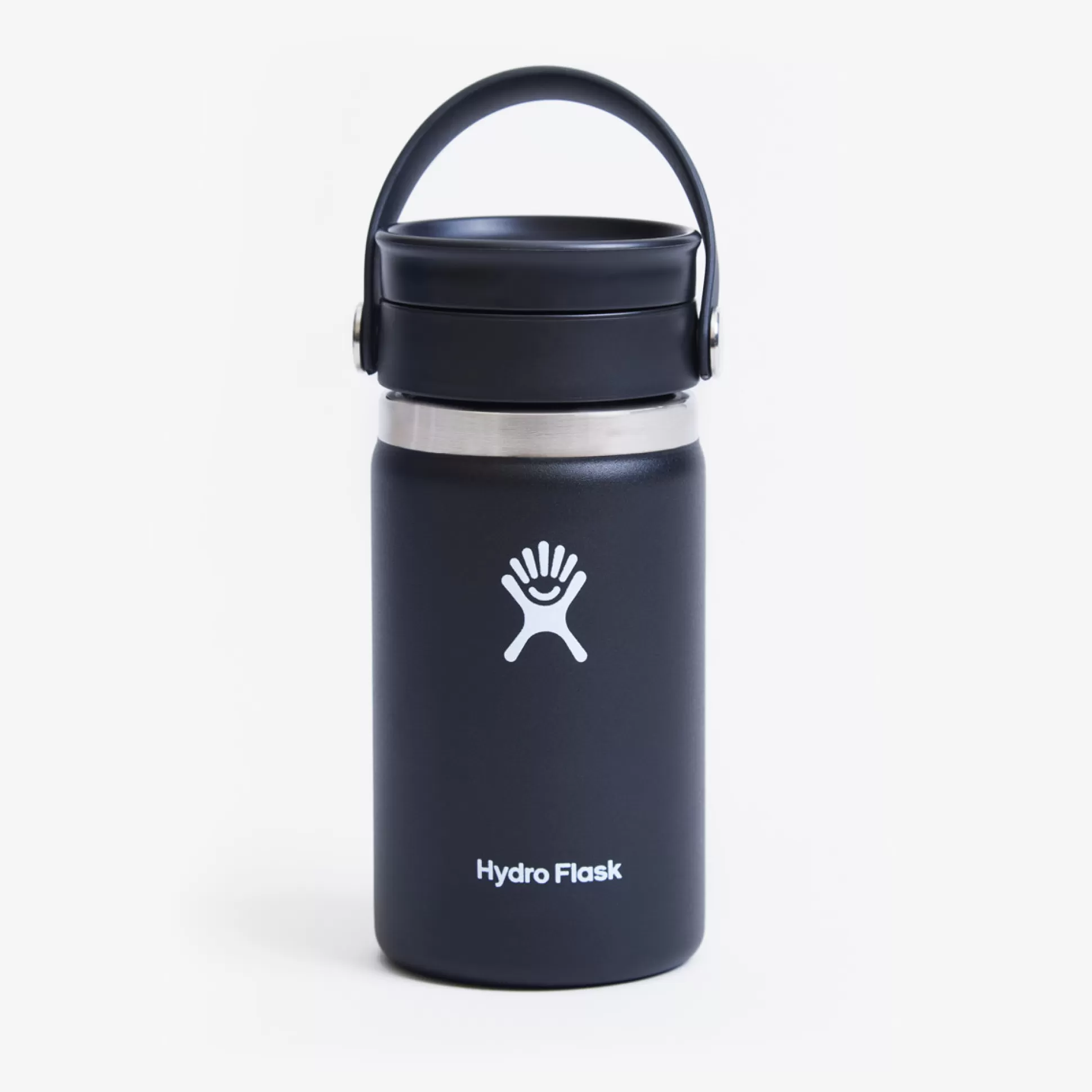 Travel Flasks & Picnic>Meadows and Byrne Hydro Flask 12 Oz Coffee Cup With Flex Sip Lid - Black